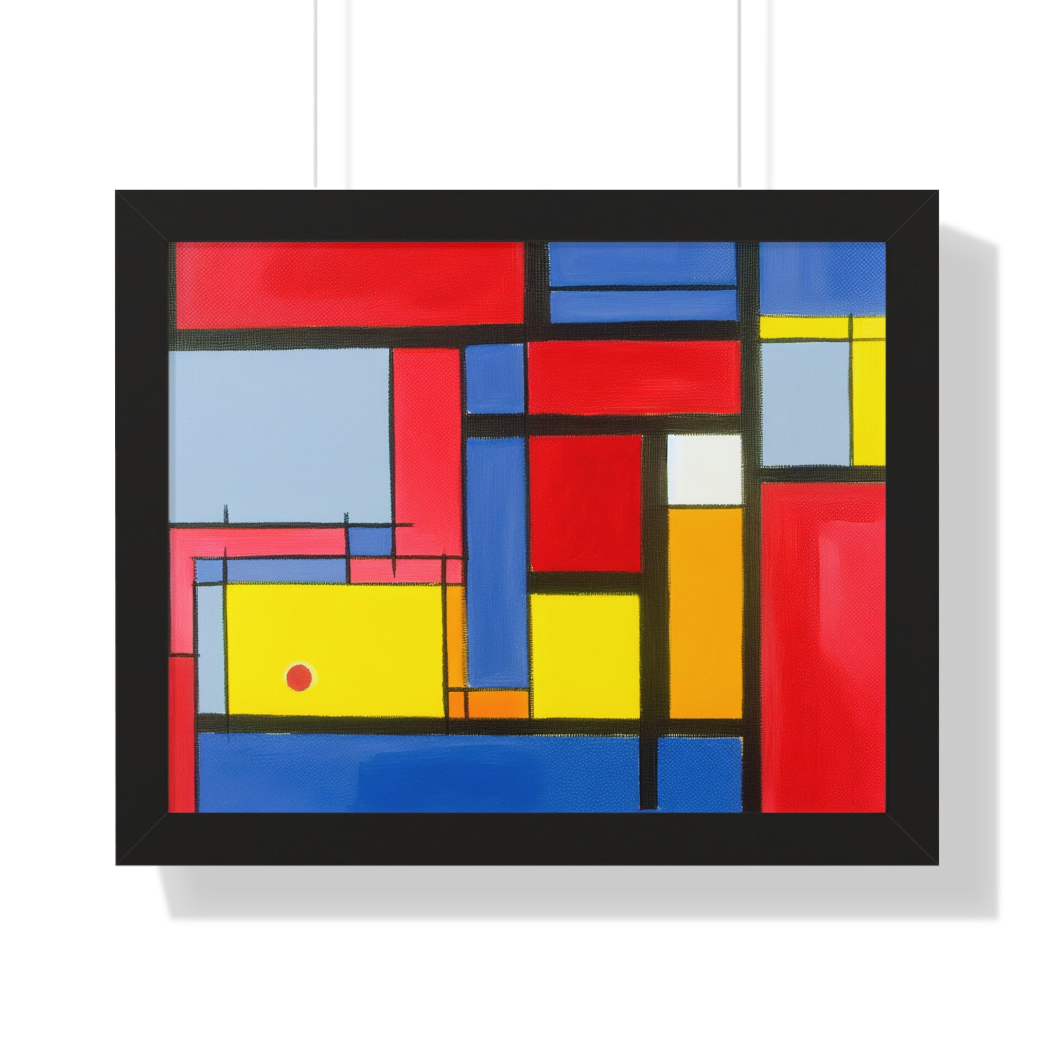 Primary Harmony and Tension | Framed Print