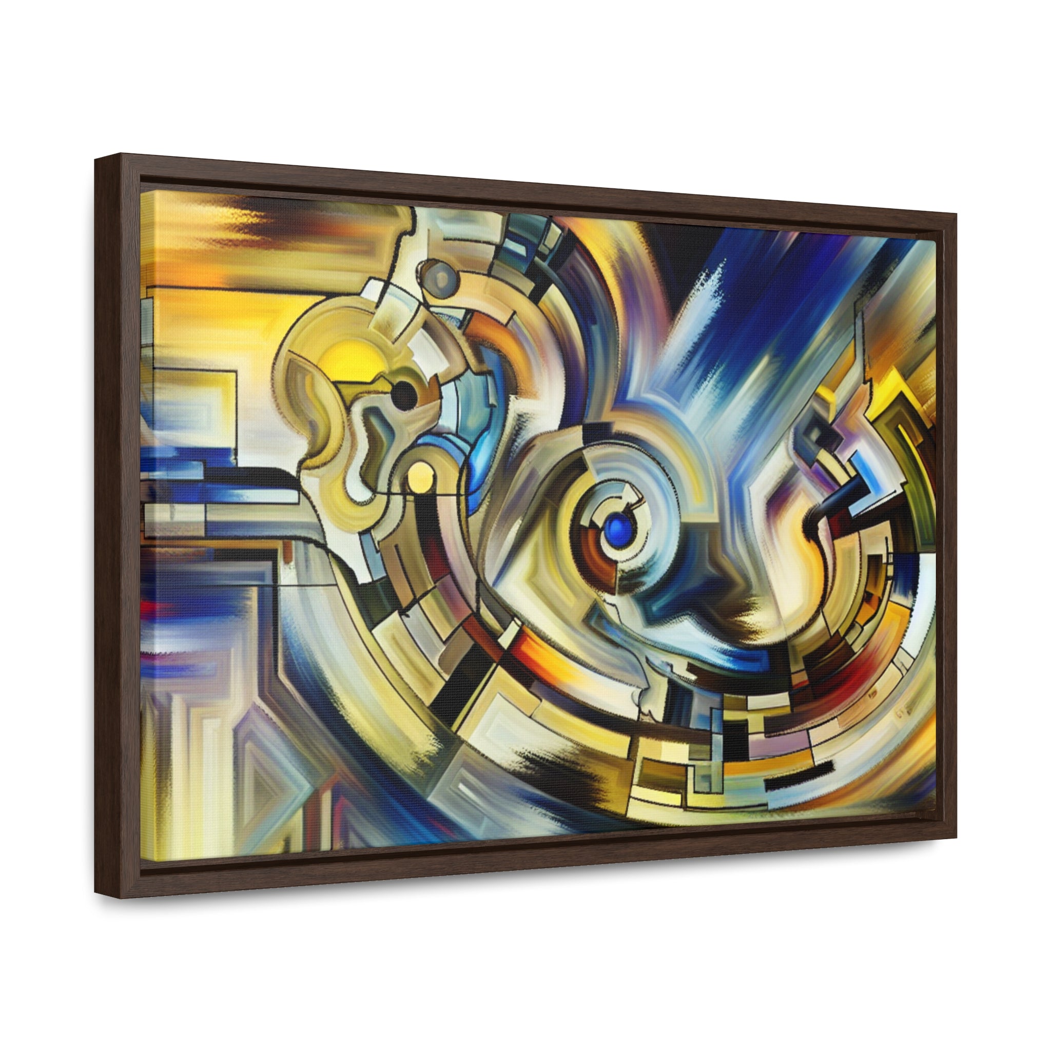 Kinetic Symphony of Chaos | Framed Canvas