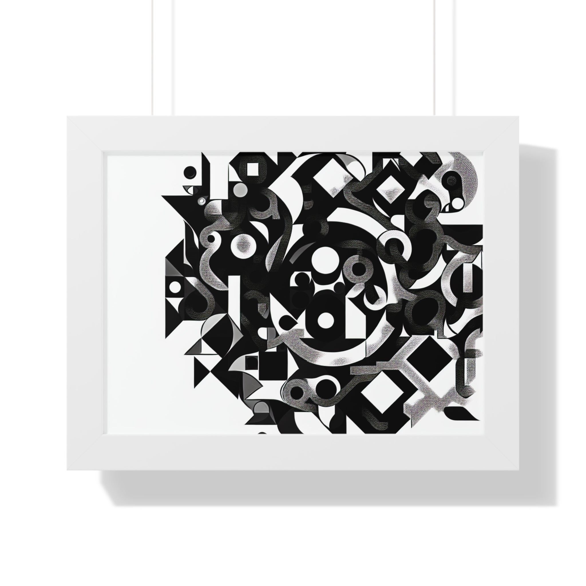 Eclipse of Contrast | Framed Print