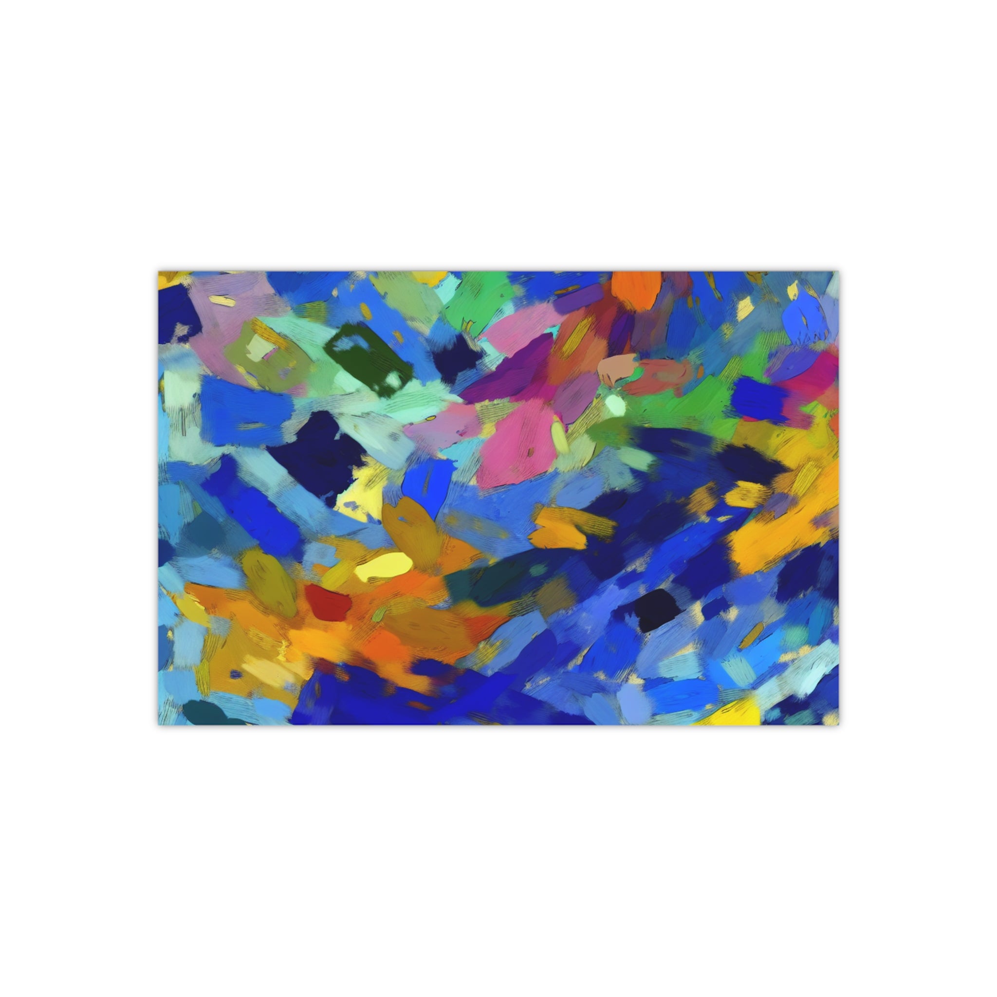 Elysian Whirl and Drift | Satin Print