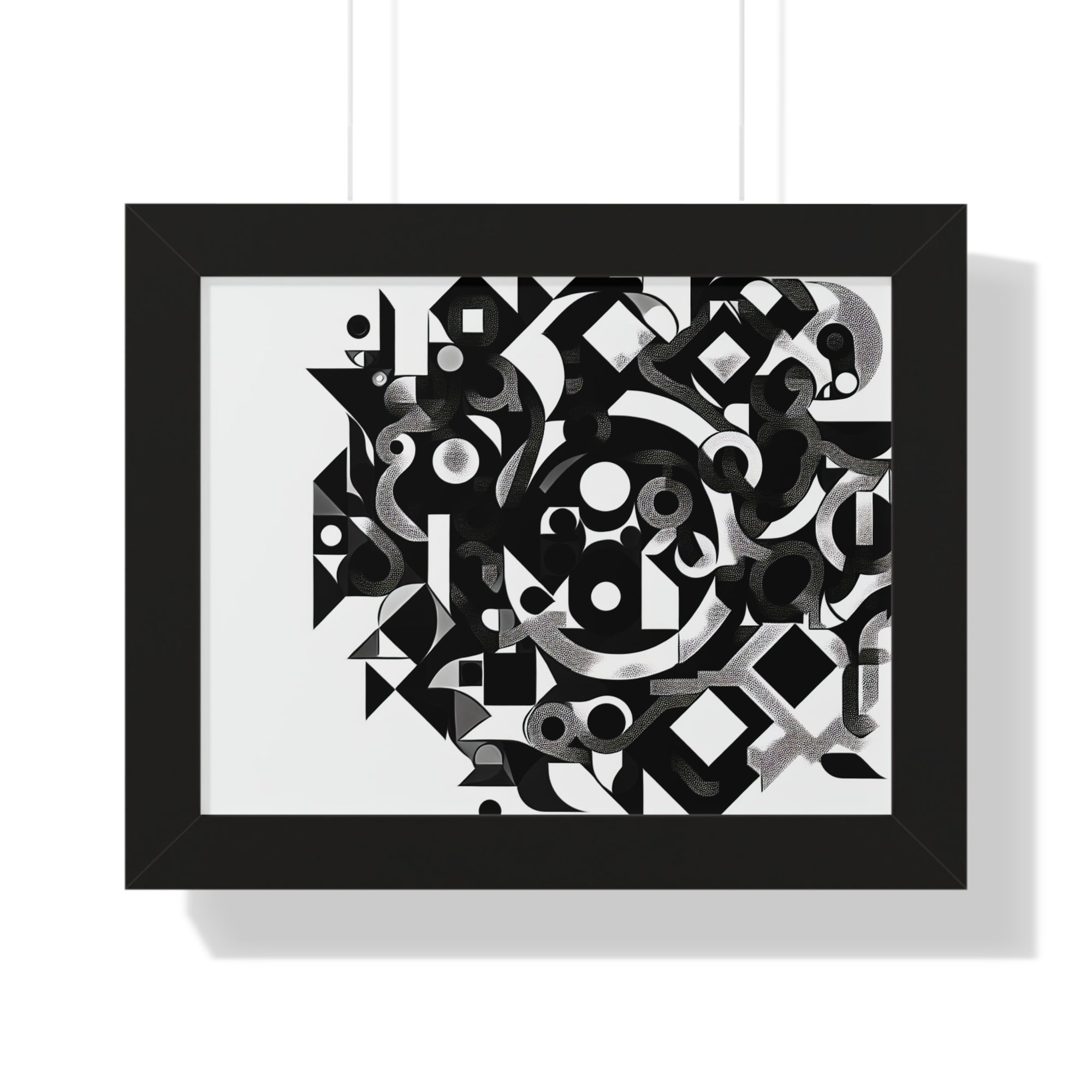 Eclipse of Contrast | Framed Print