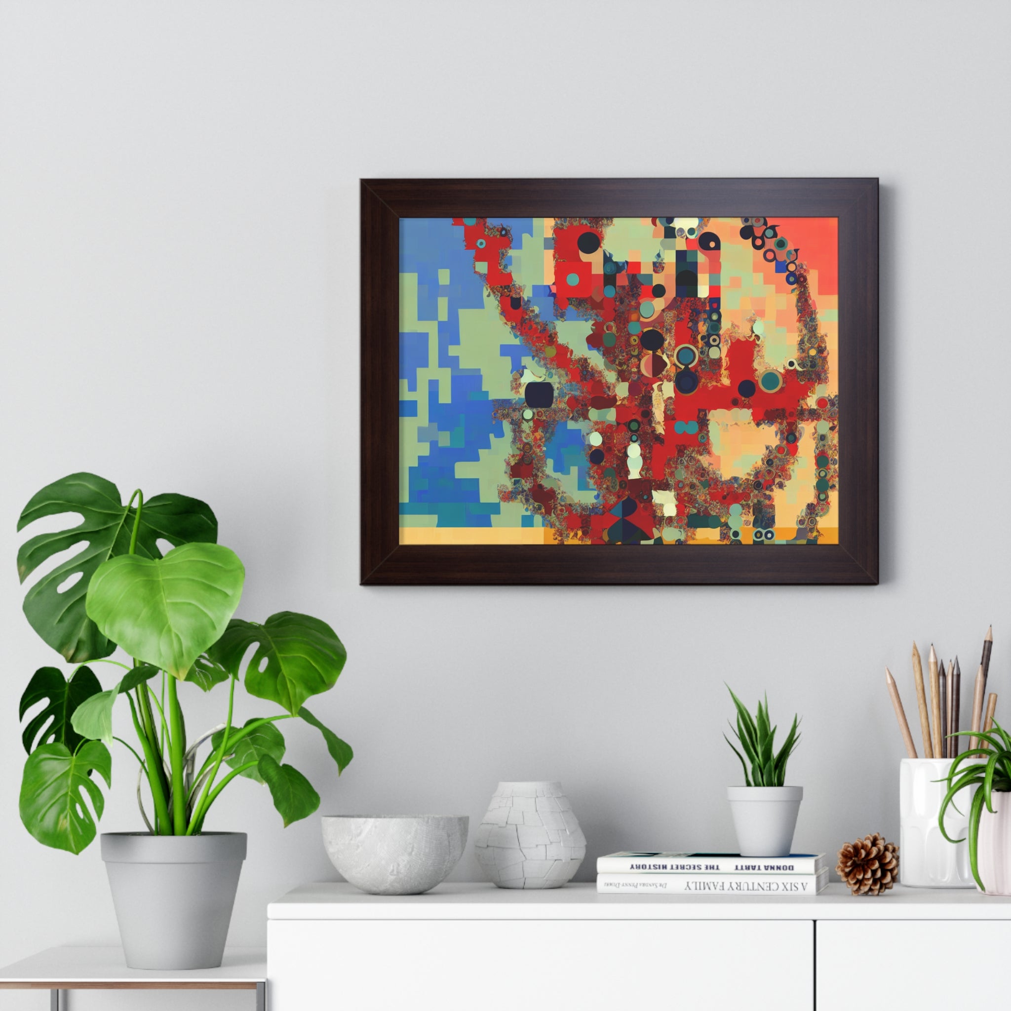 Whirls of Freedom | Framed Print
