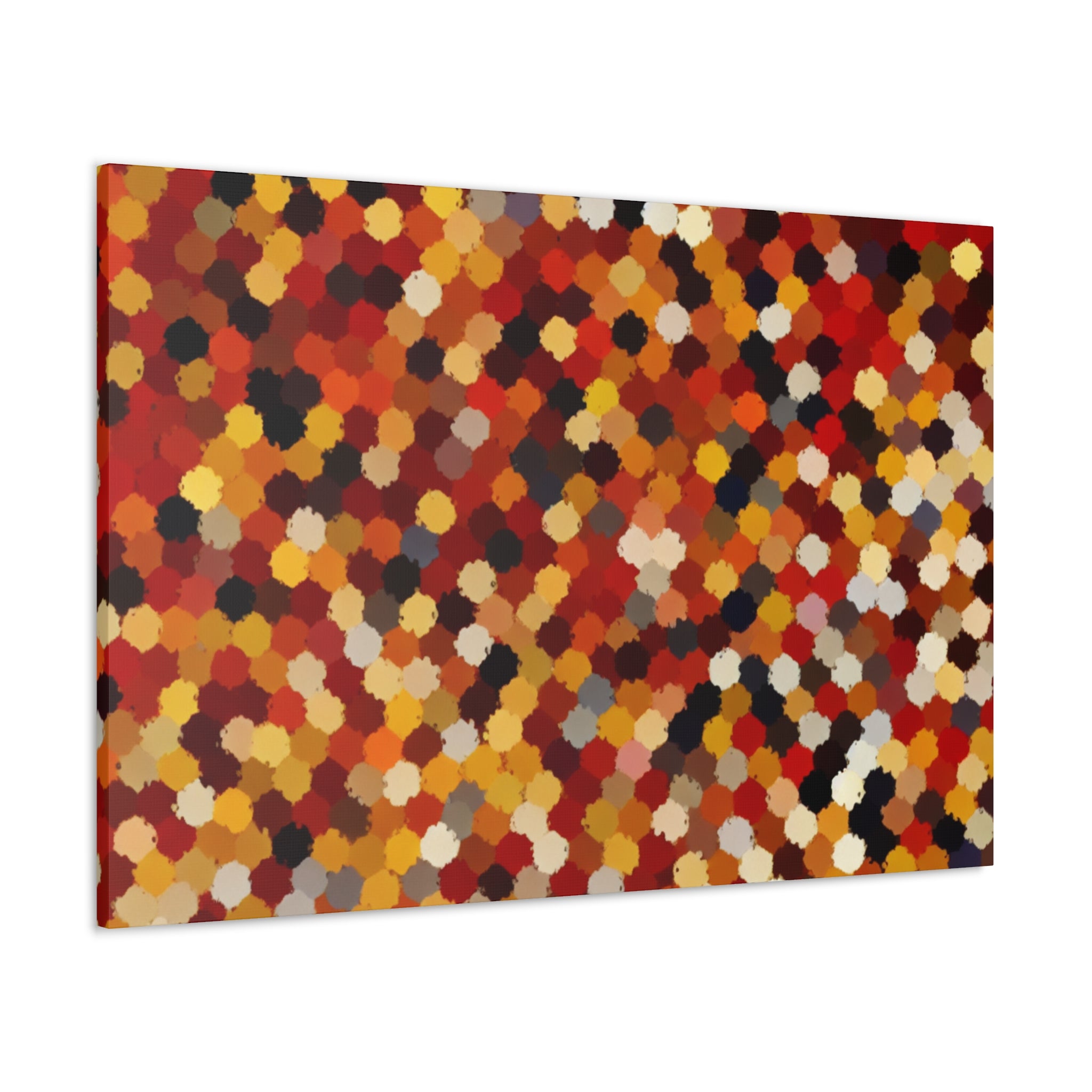Radiant Dance of Circles | Canvas