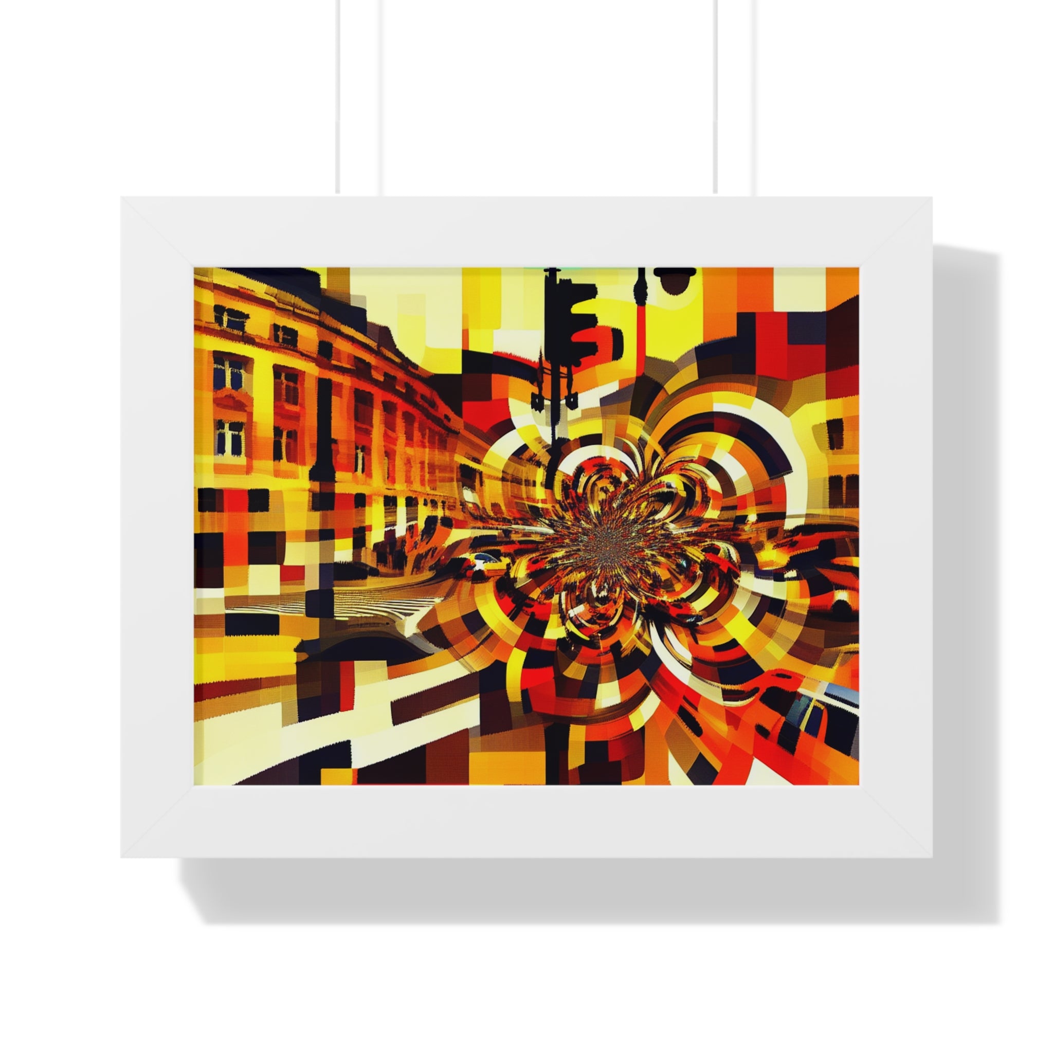 Urban Rhythm and Pulse | Framed Print