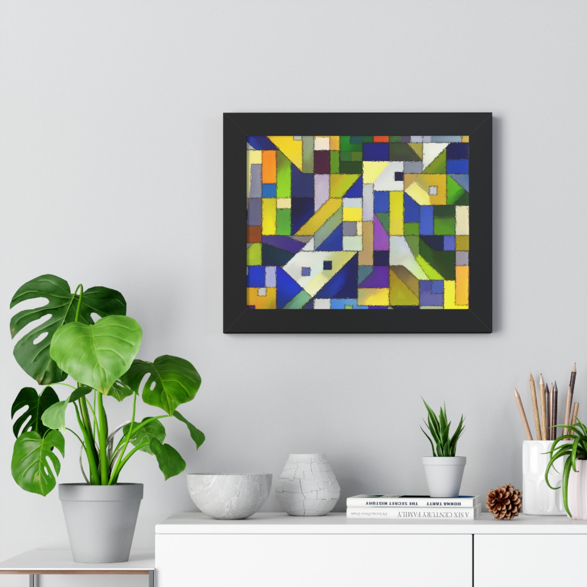 Fractured Harmony and Light | Framed Print