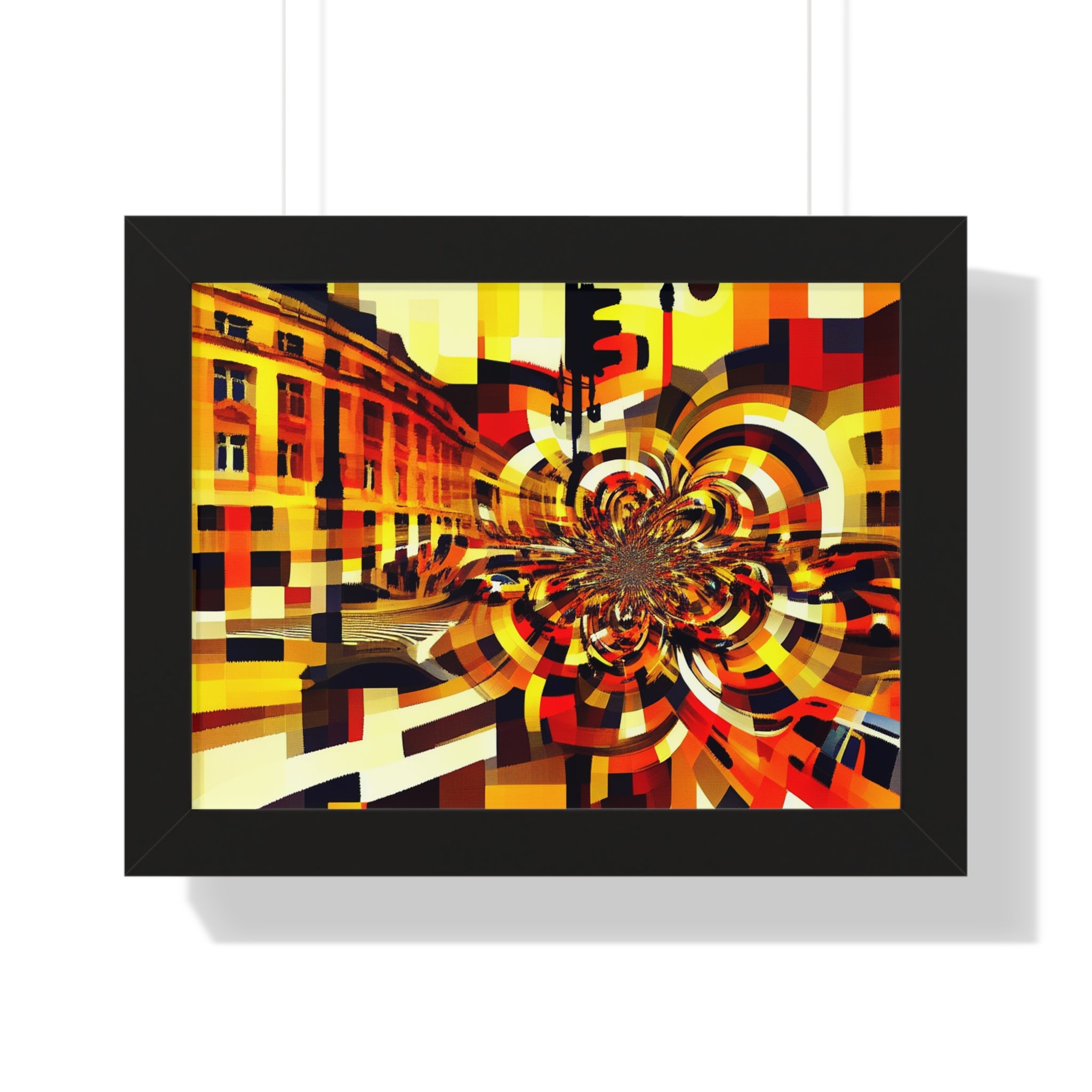 Urban Rhythm and Pulse | Framed Print
