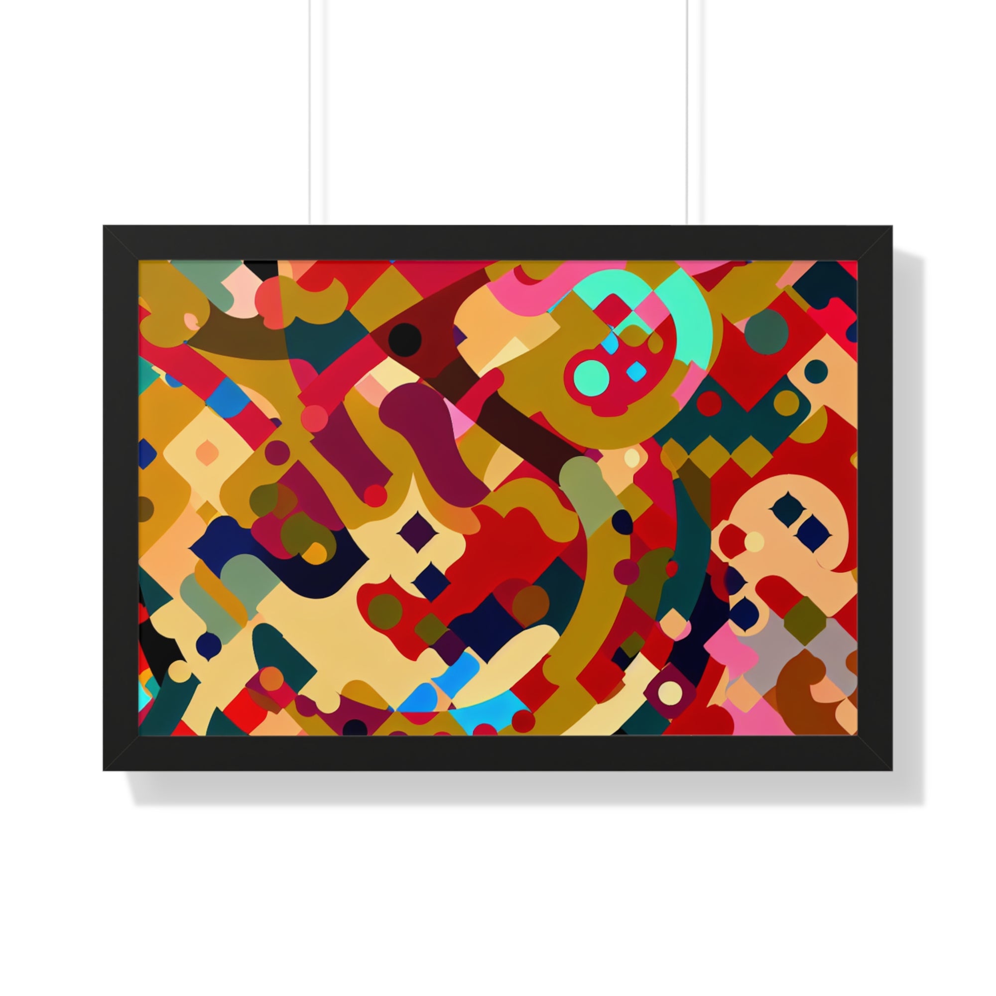 Whispers of Color and Form | Framed Print