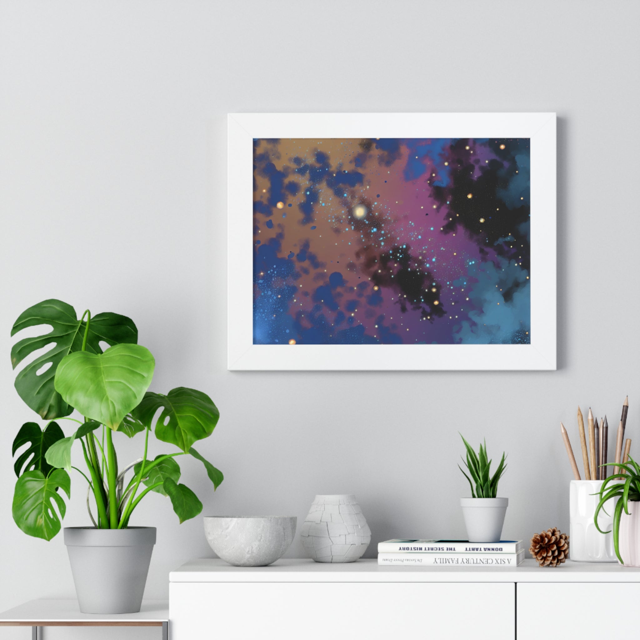 Galactic Whispers and Dreams | Framed Print