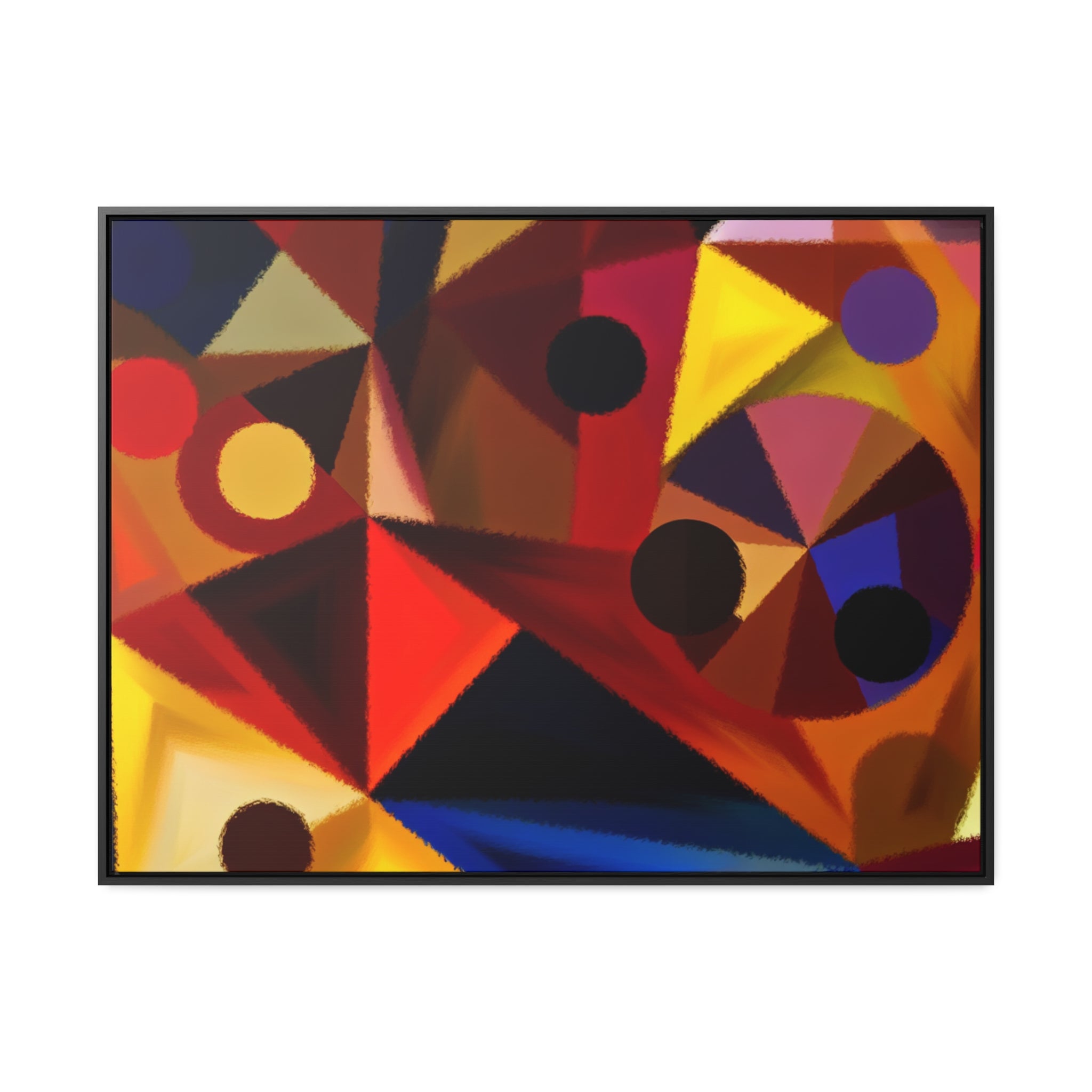 Kaleidoscope of Structure | Framed Canvas