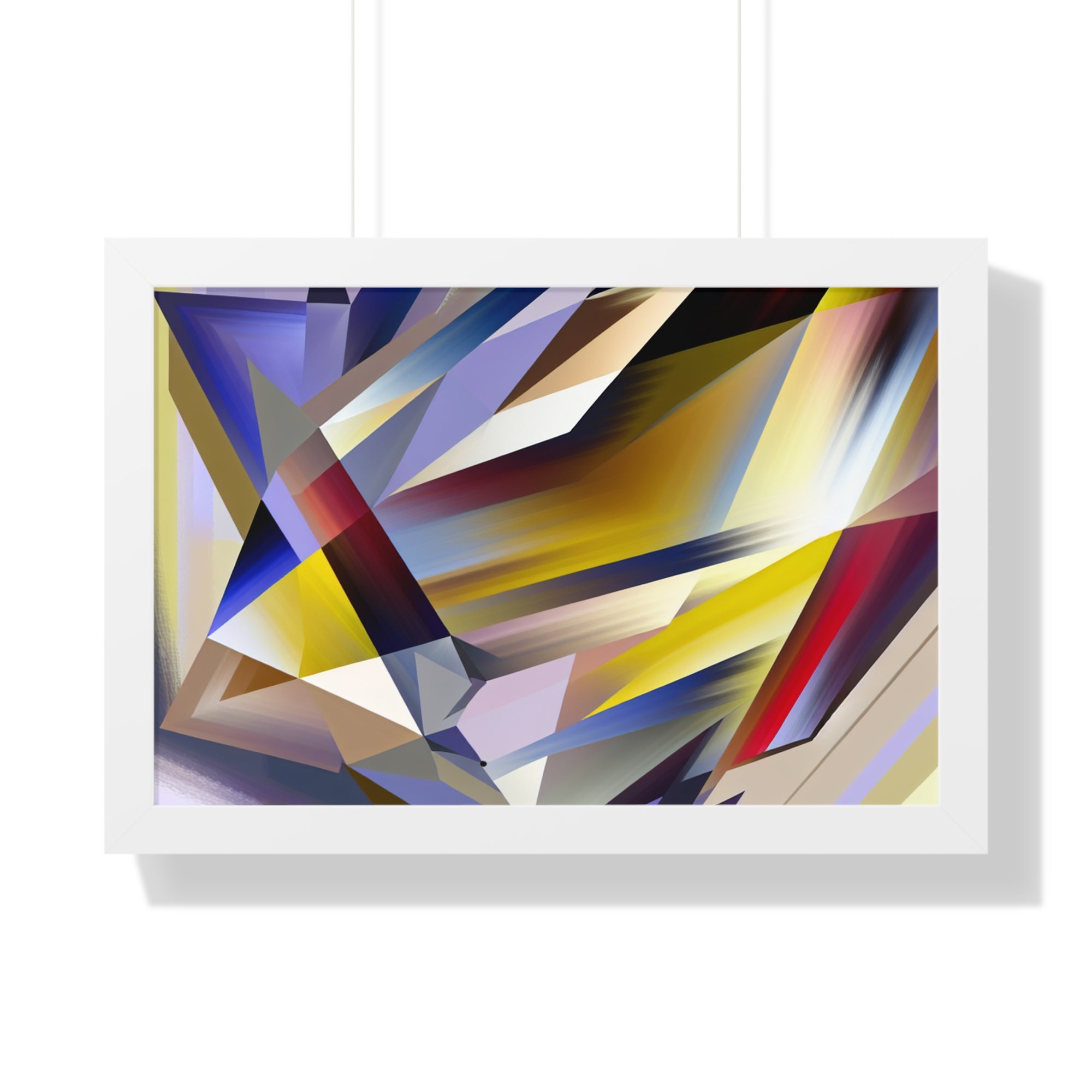 Velocity and Color Harmony | Framed Print