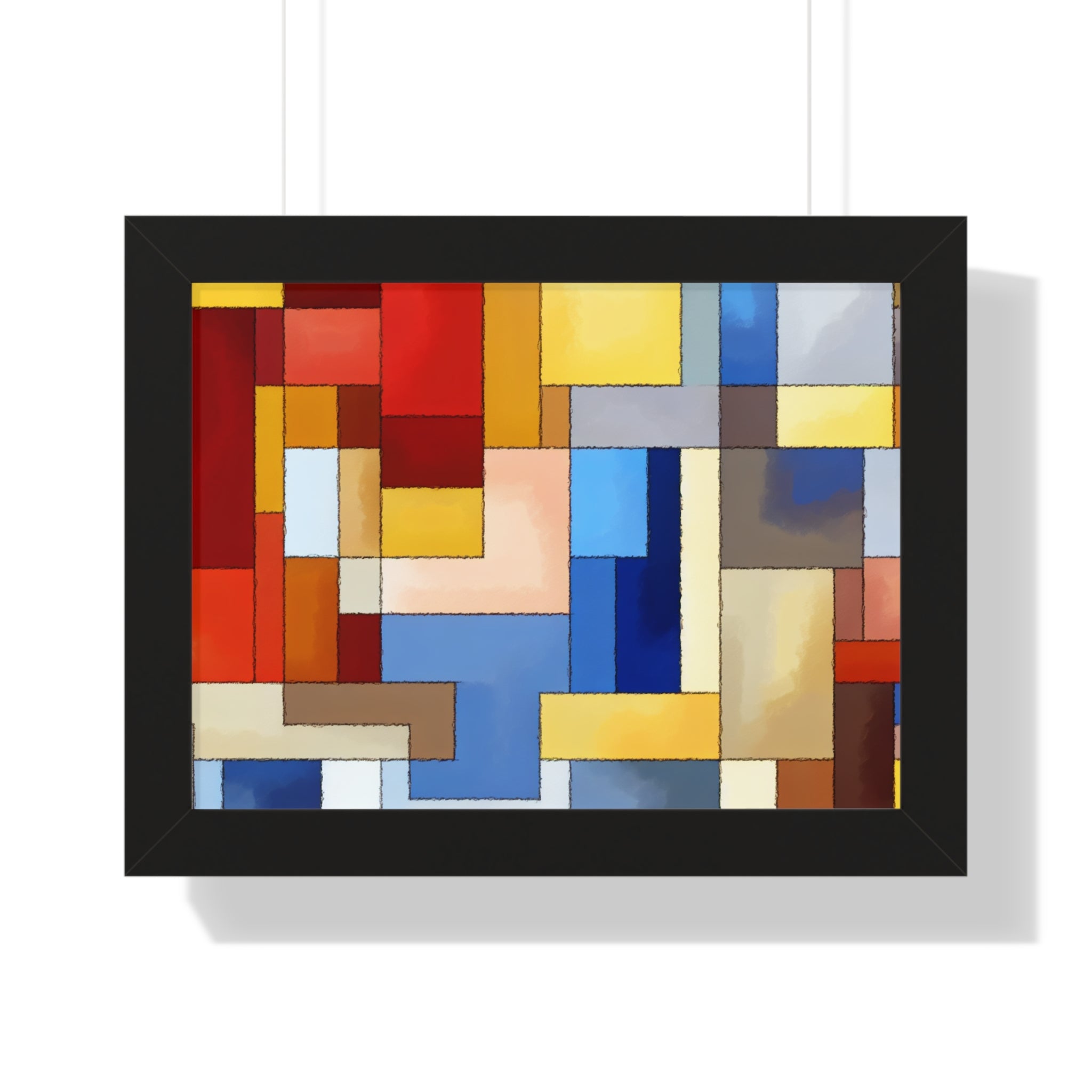 Fragmented Resonance | Framed Print