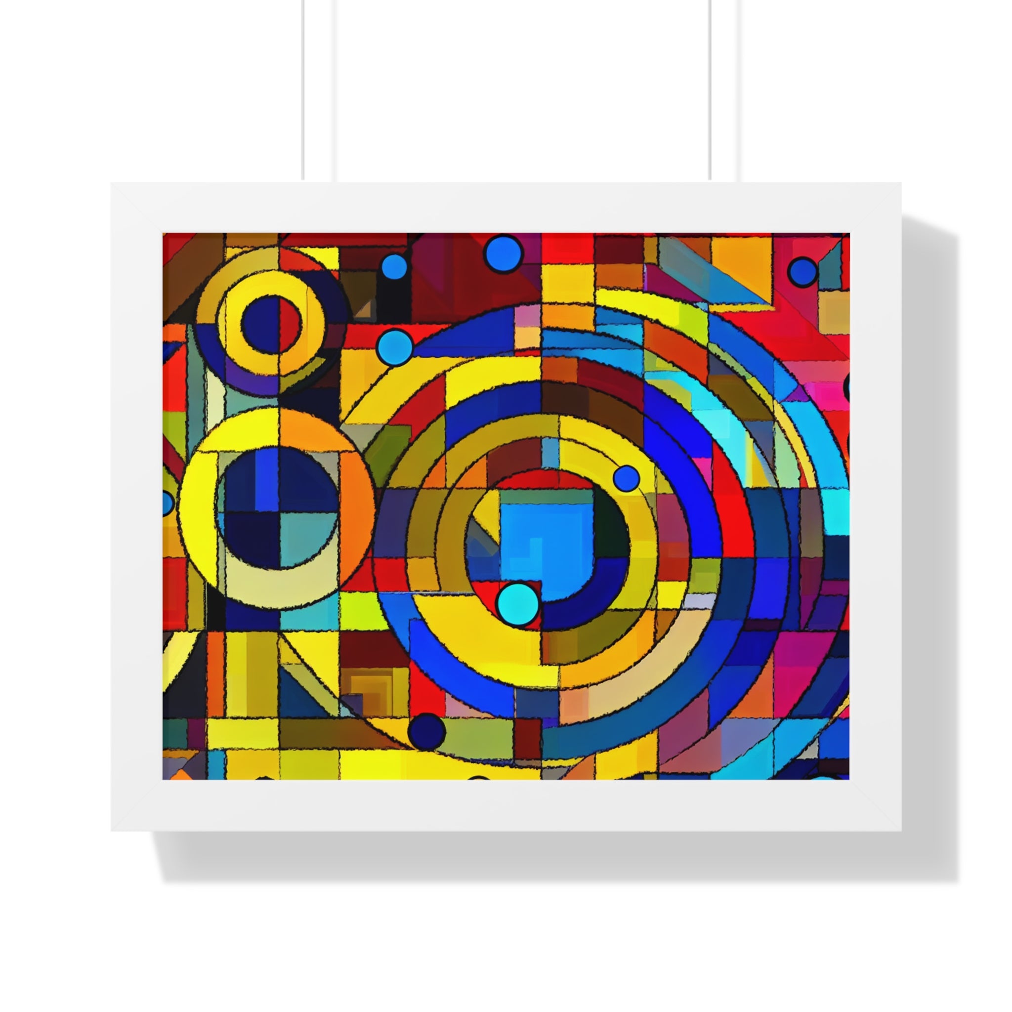 Dynamic Chaos and Harmony | Framed Print