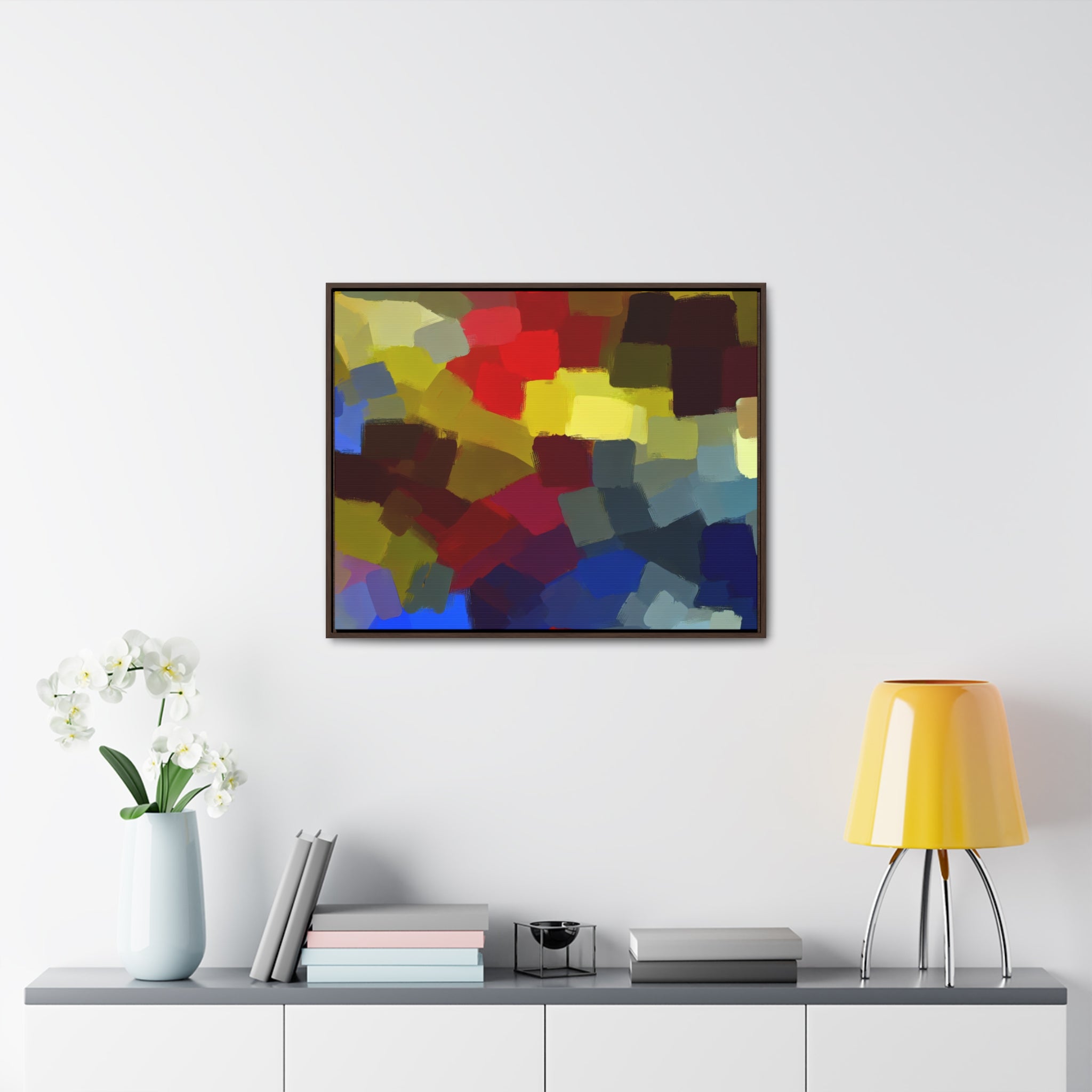 Rhythm of Colors | Framed Canvas