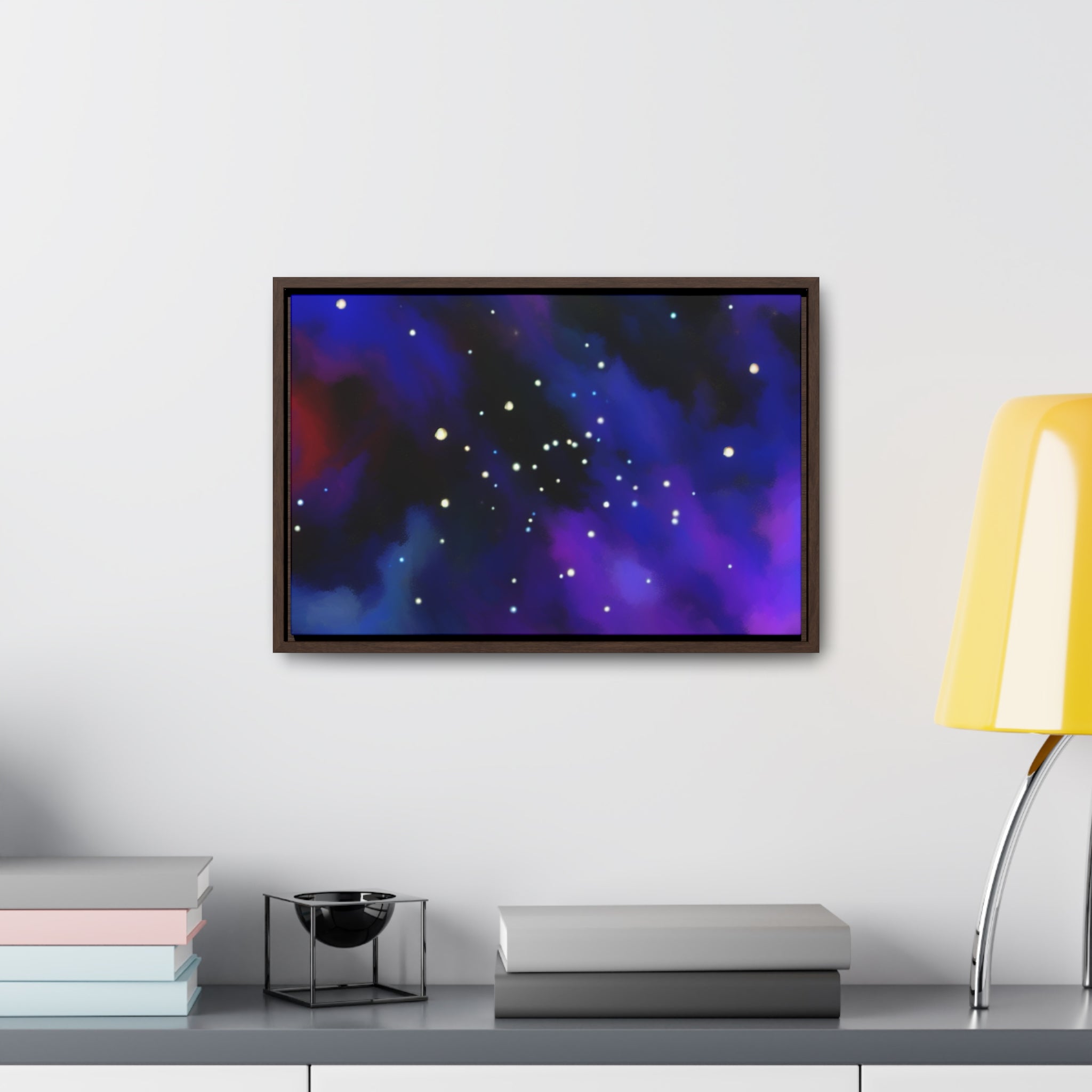 Celestial Whispers and Dreams | Framed Canvas