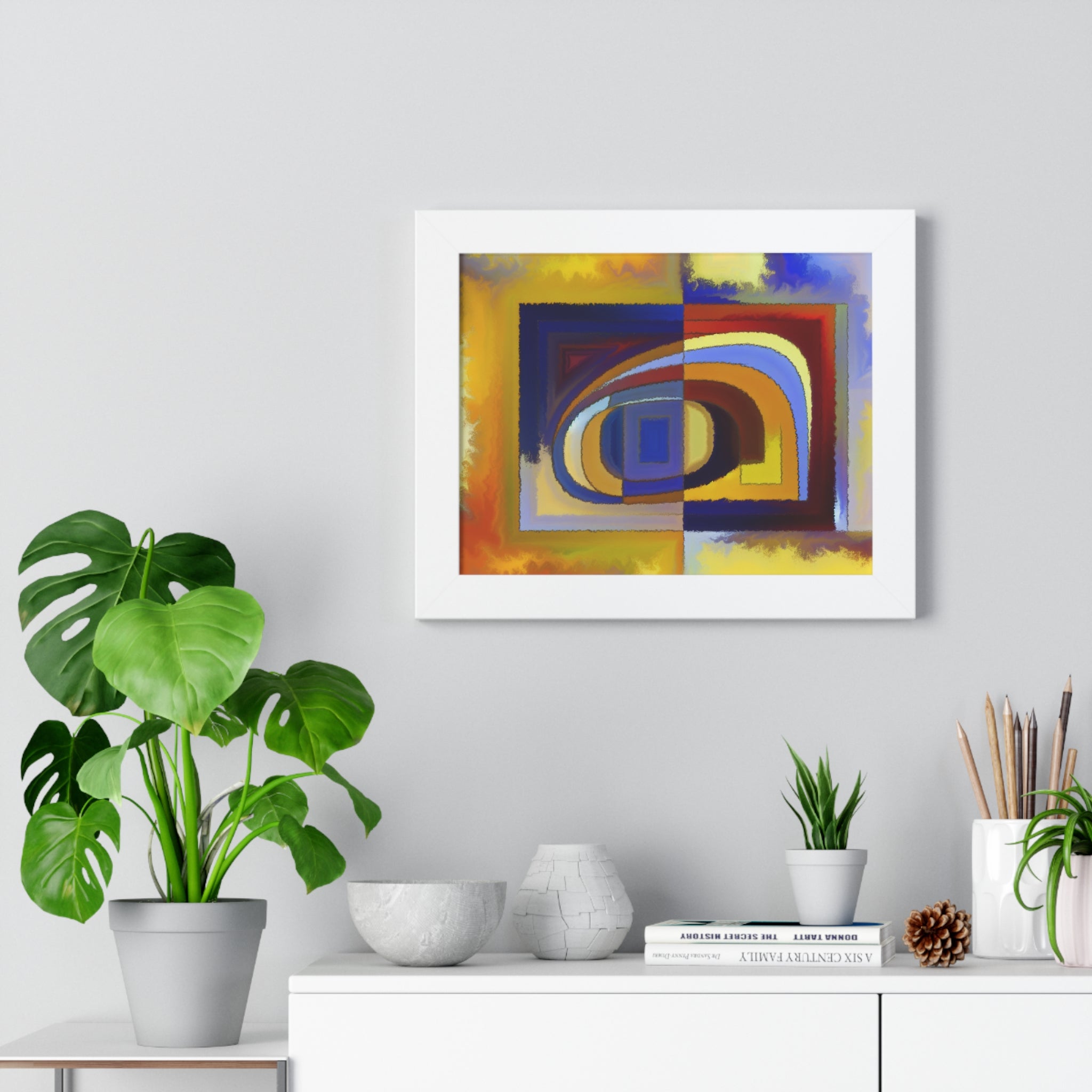 Chromatic Whispers and Dreams | Framed Print