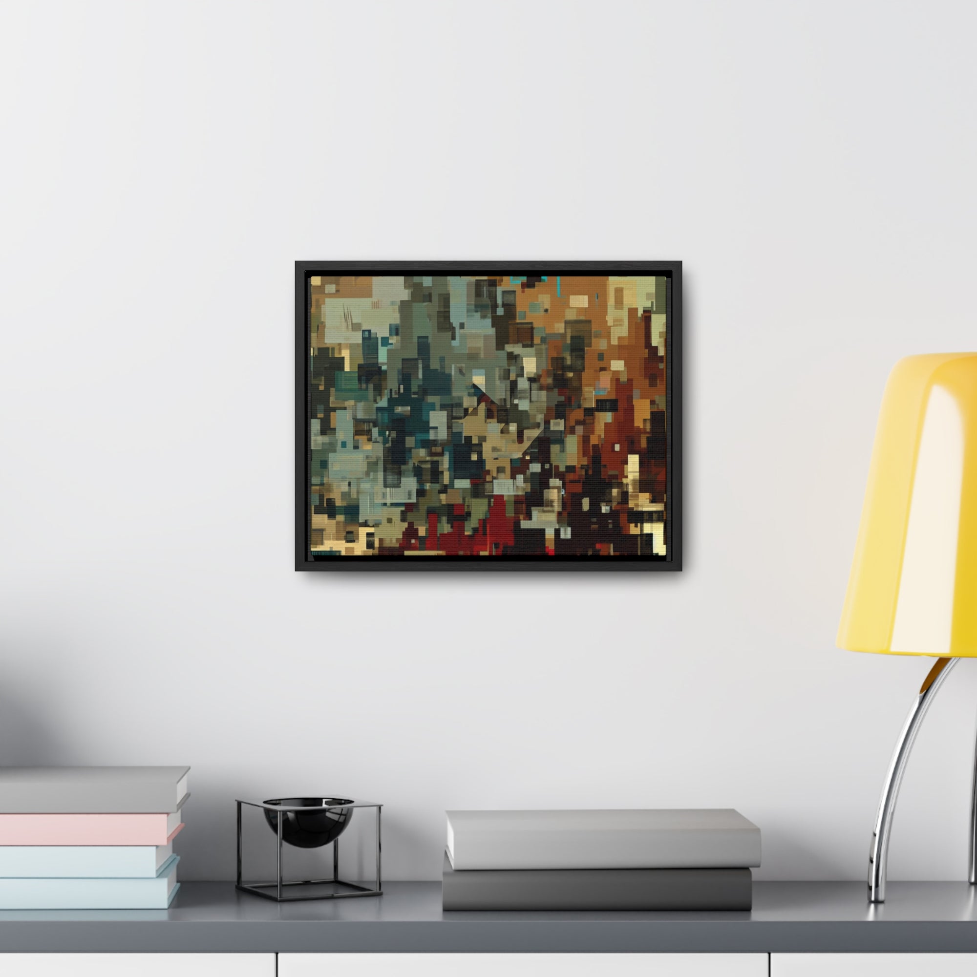 Urban Echoes | Framed Canvas