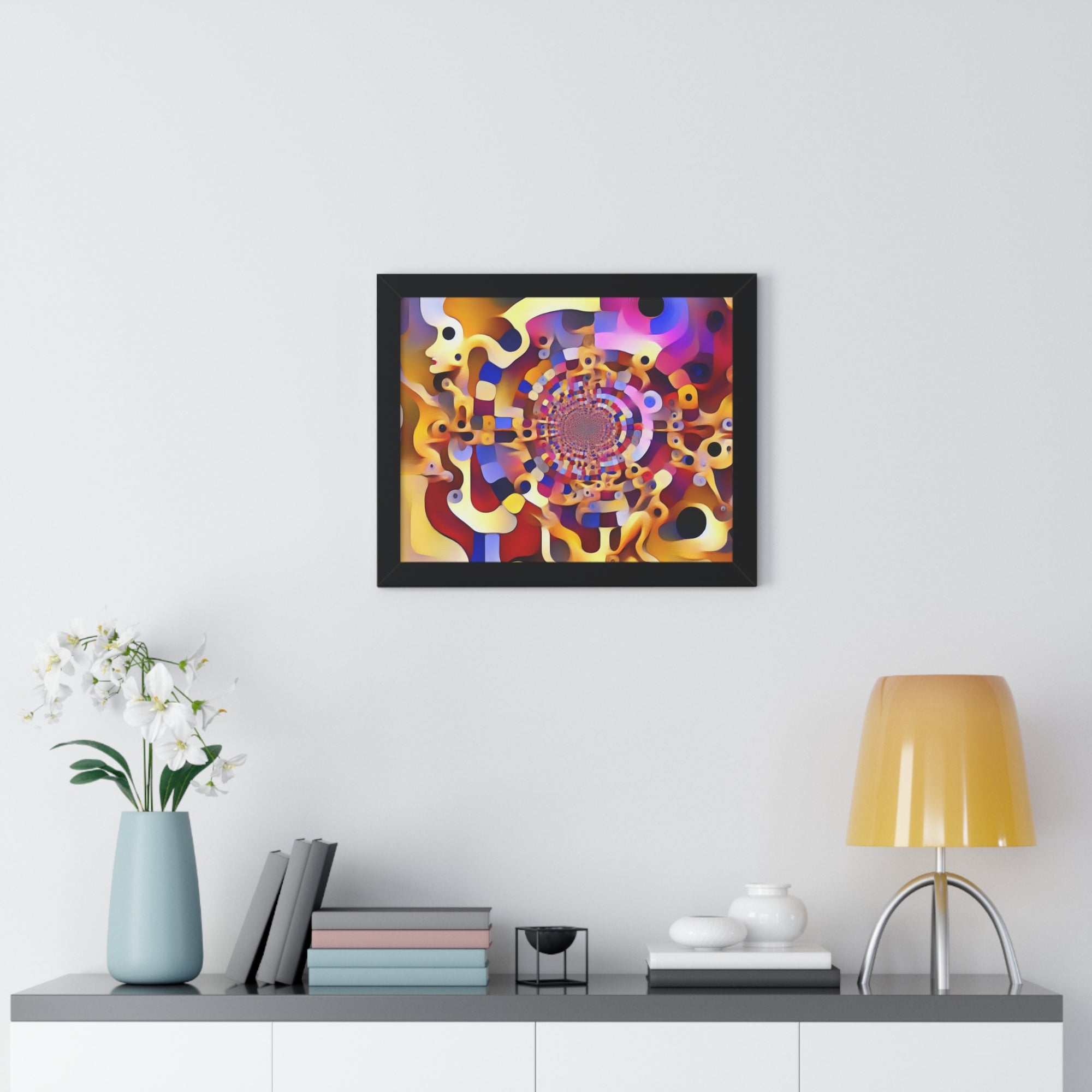 Whispers of Color Dreams | Framed Print