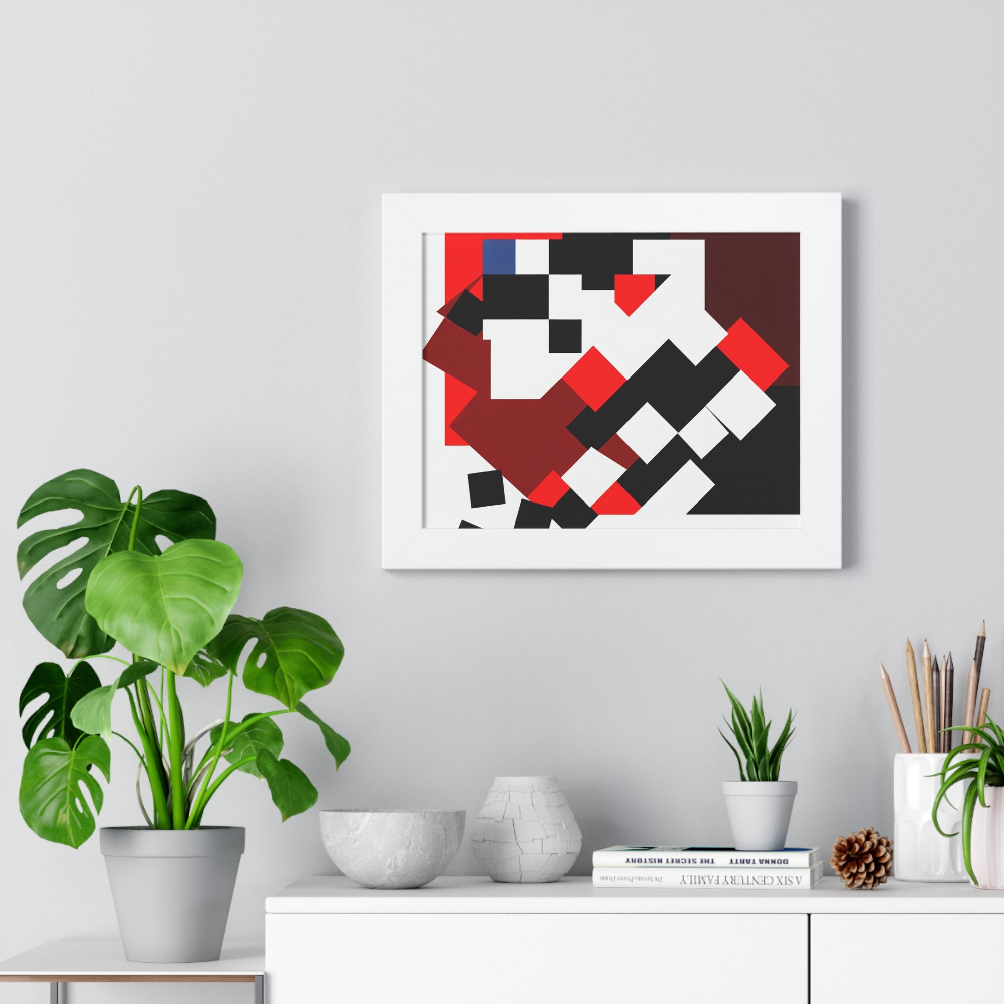 Eclipsed Geometry and Emotion | Framed Print