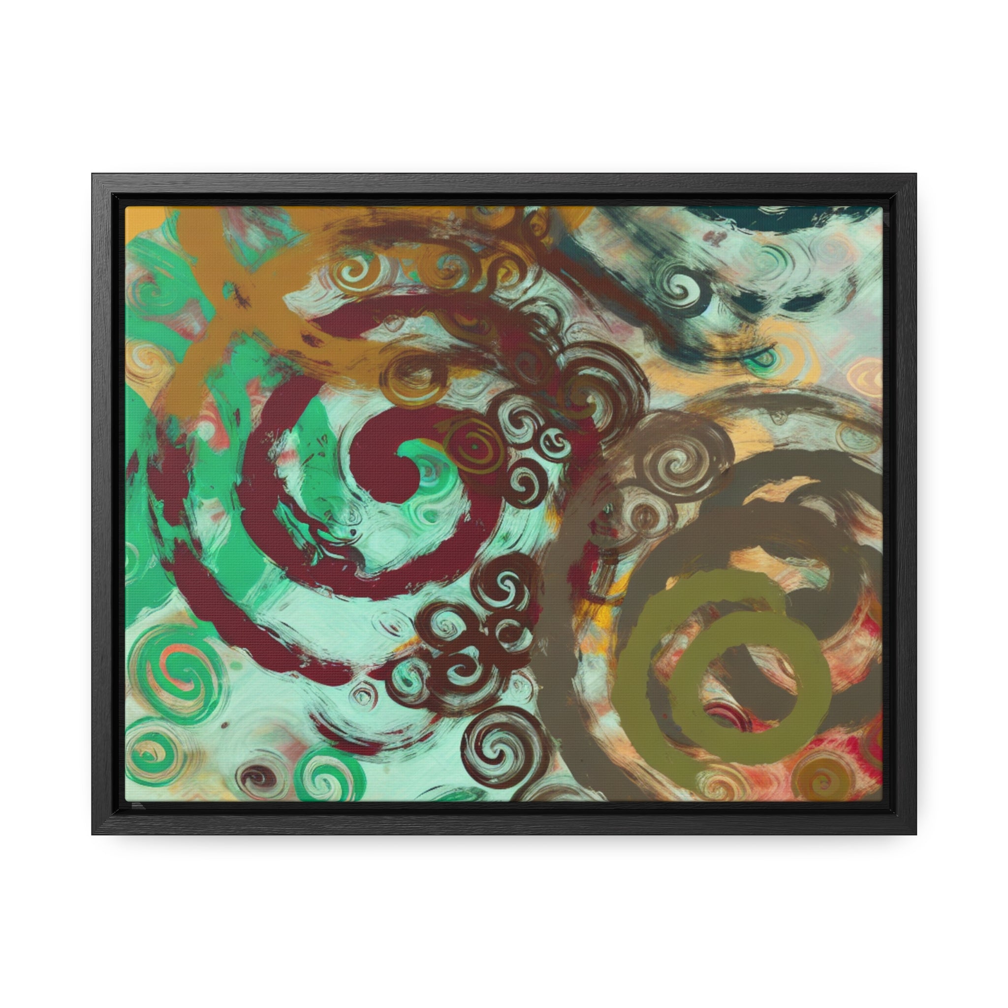 Dance of Colors | Framed Canvas