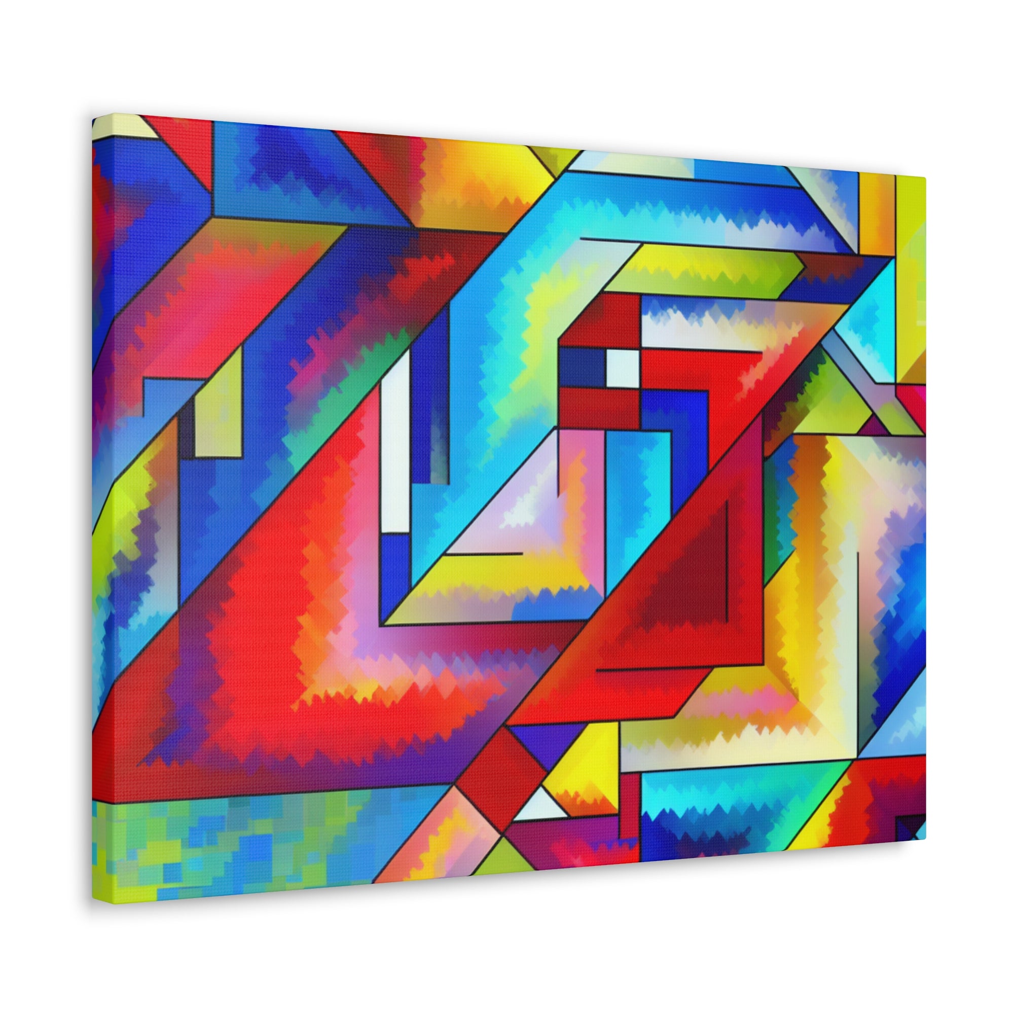 Energetic Harmony in Shapes | Canvas