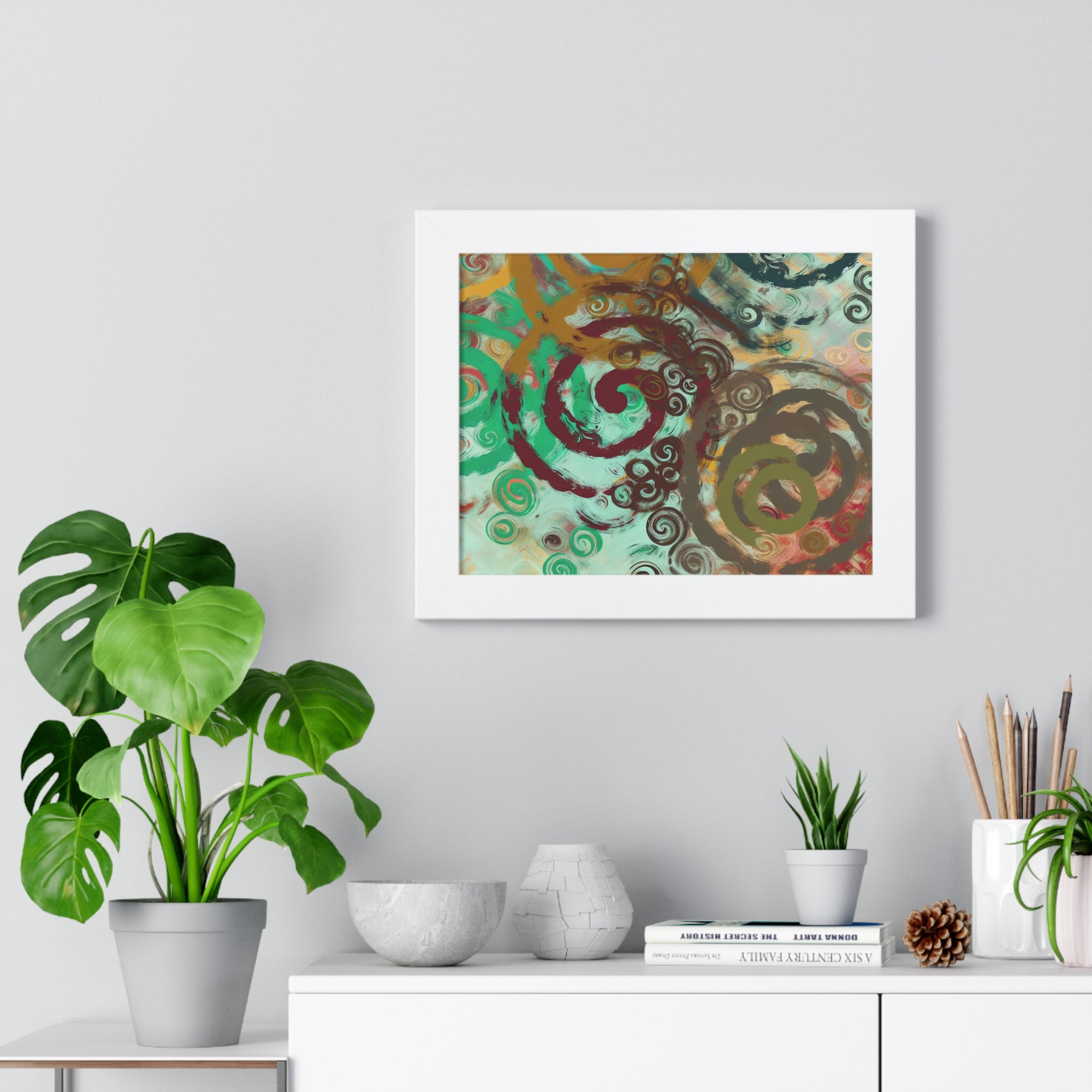 Dance of Colors | Framed Print