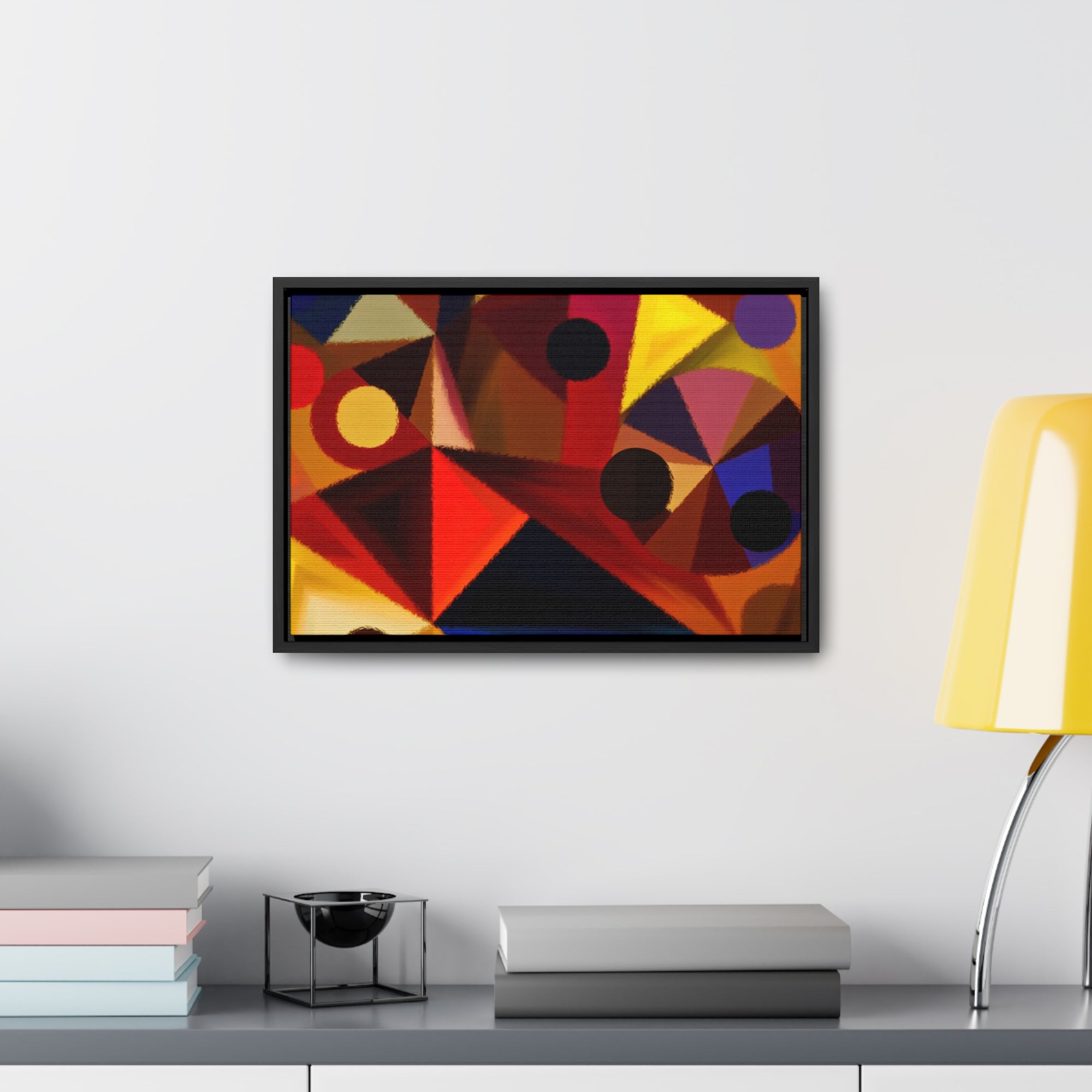 Kaleidoscope of Structure | Framed Canvas