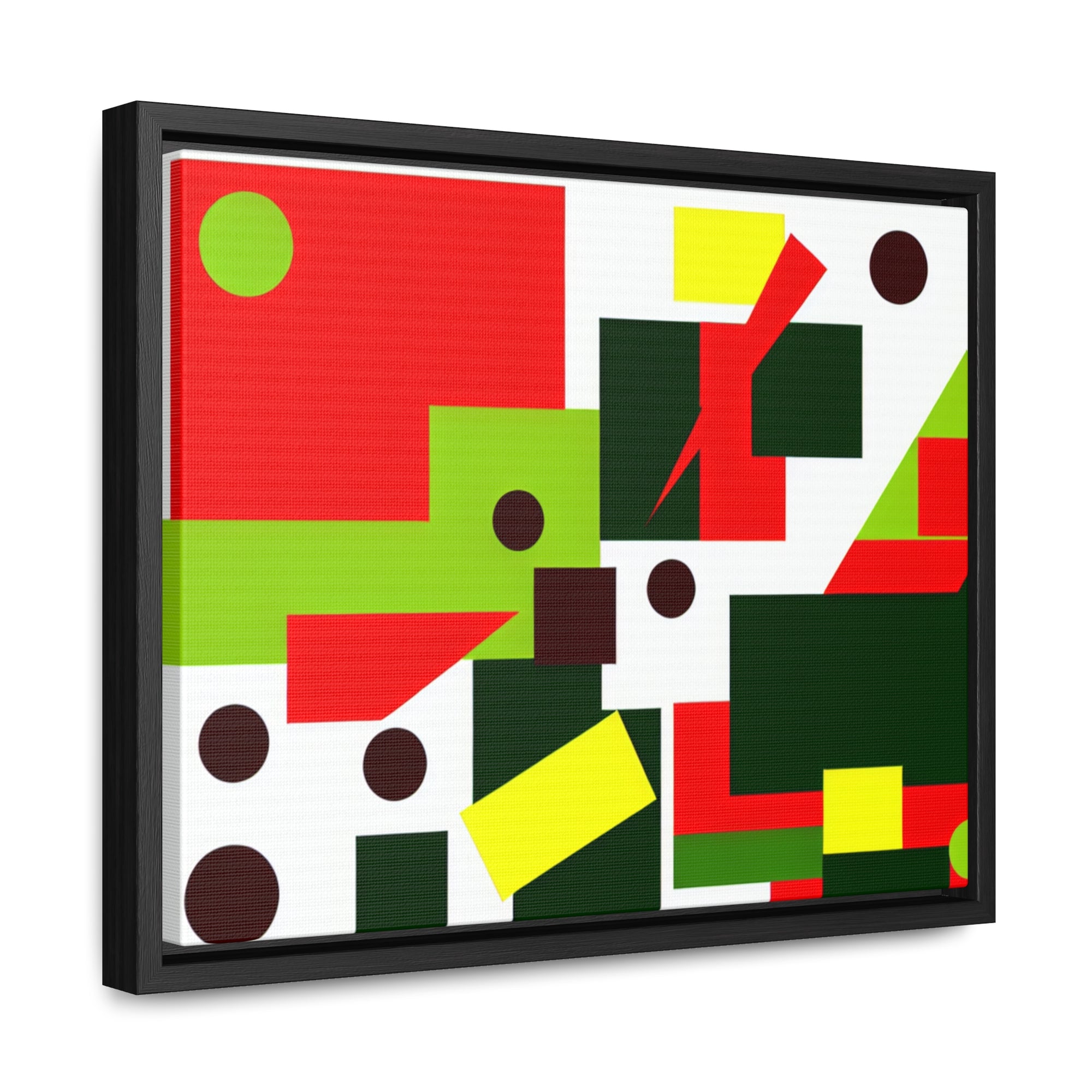 Chromatic Chaos and Order | Framed Canvas