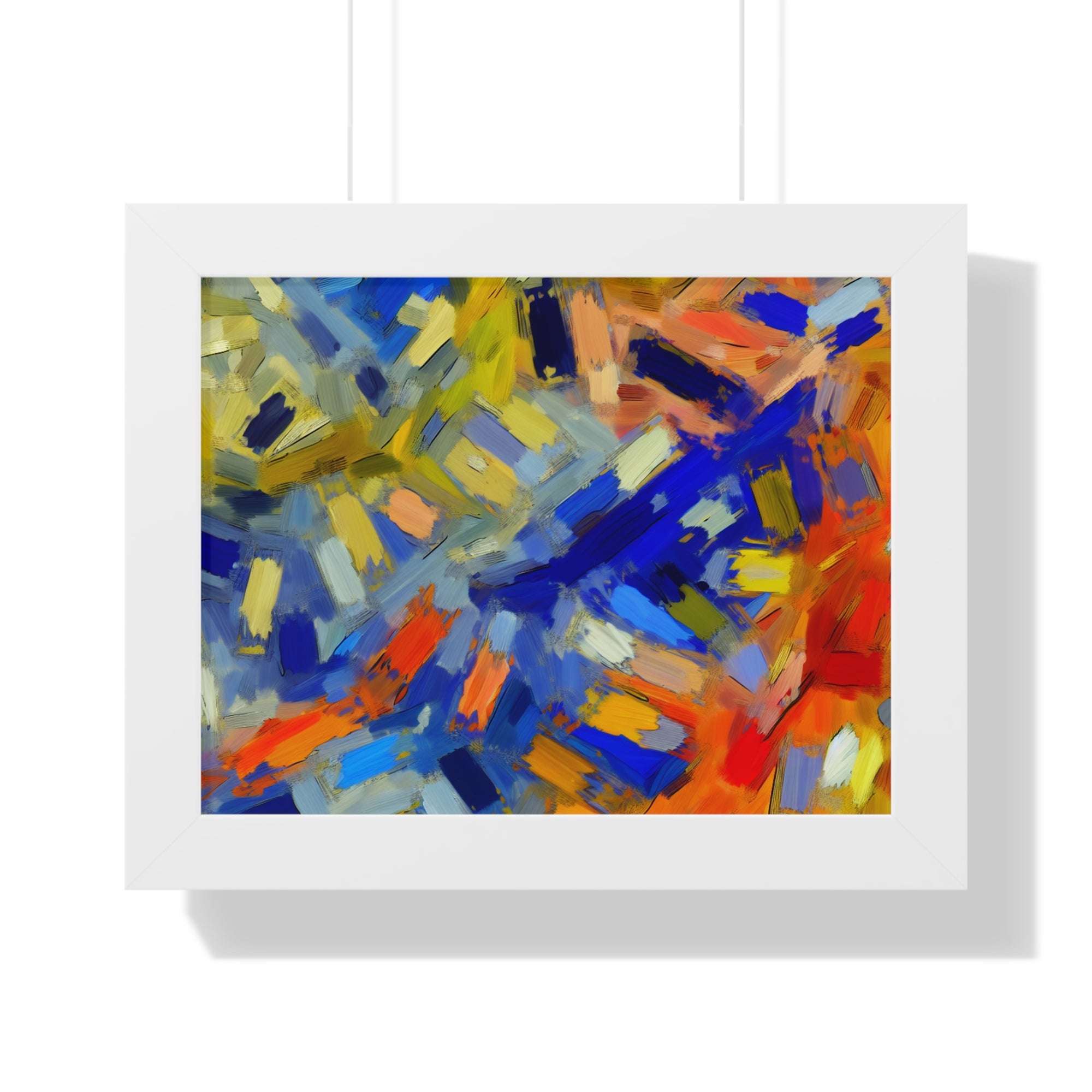 Chromatic Dance of Emotion | Framed Print