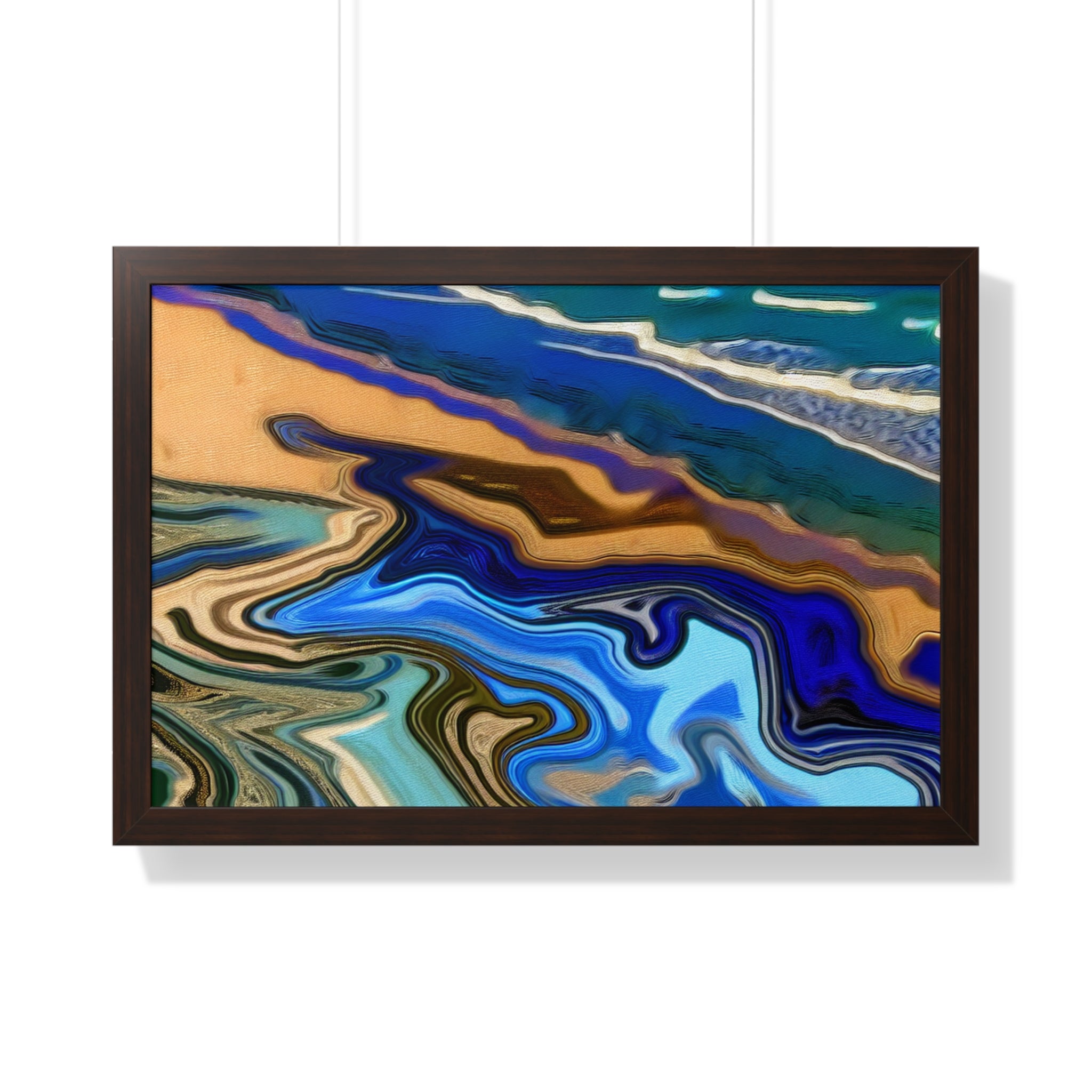 Tidal Whisperings | Framed Print