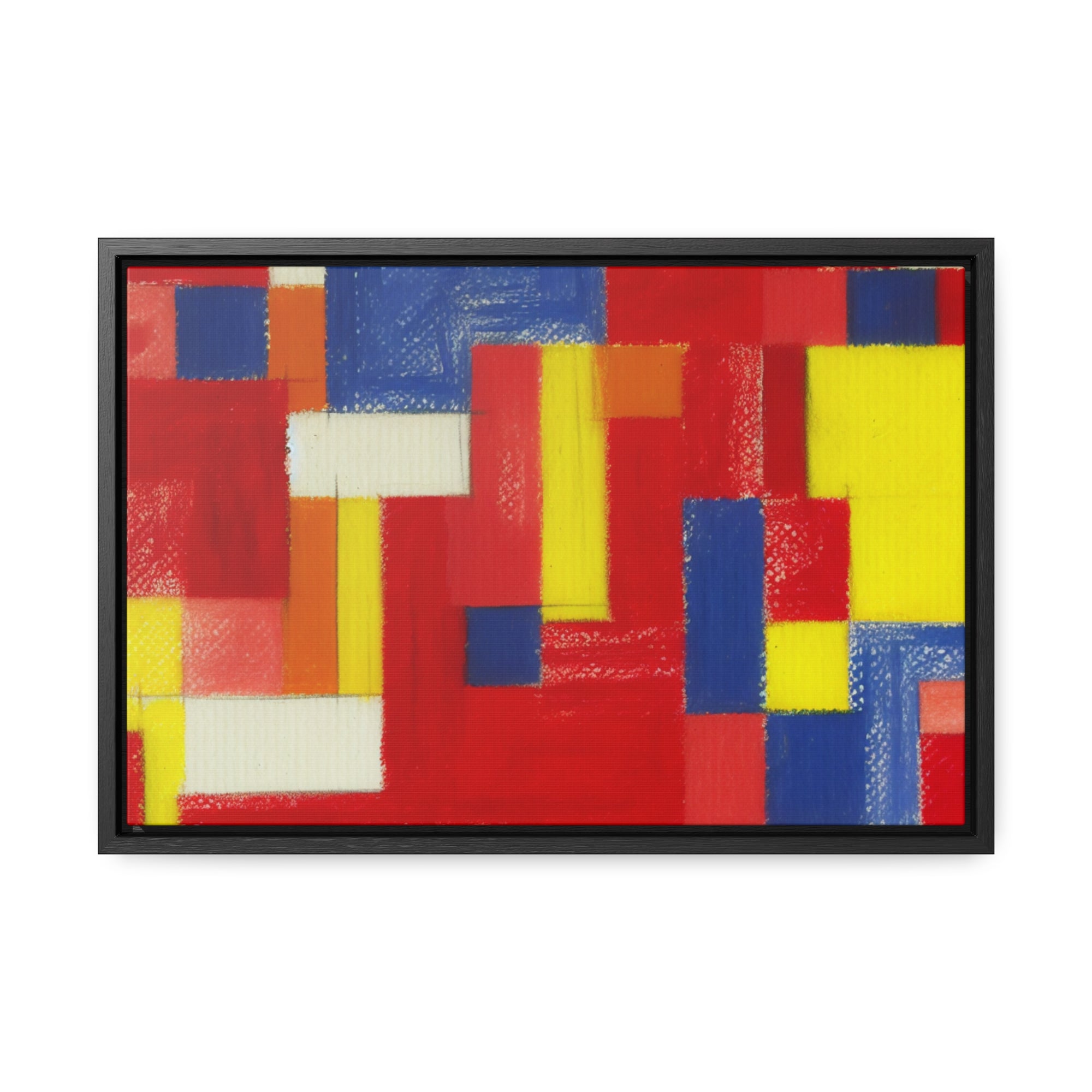 Vibrant Rhythmic Harmony | Framed Canvas