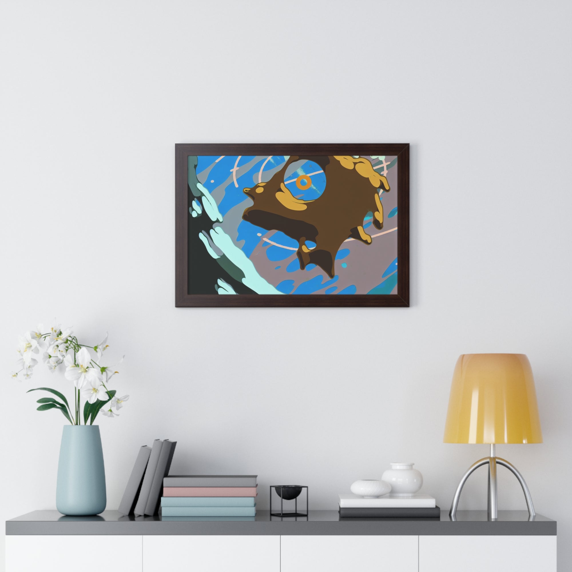 Ethereal Whirlwind Dreamscape | Framed Print