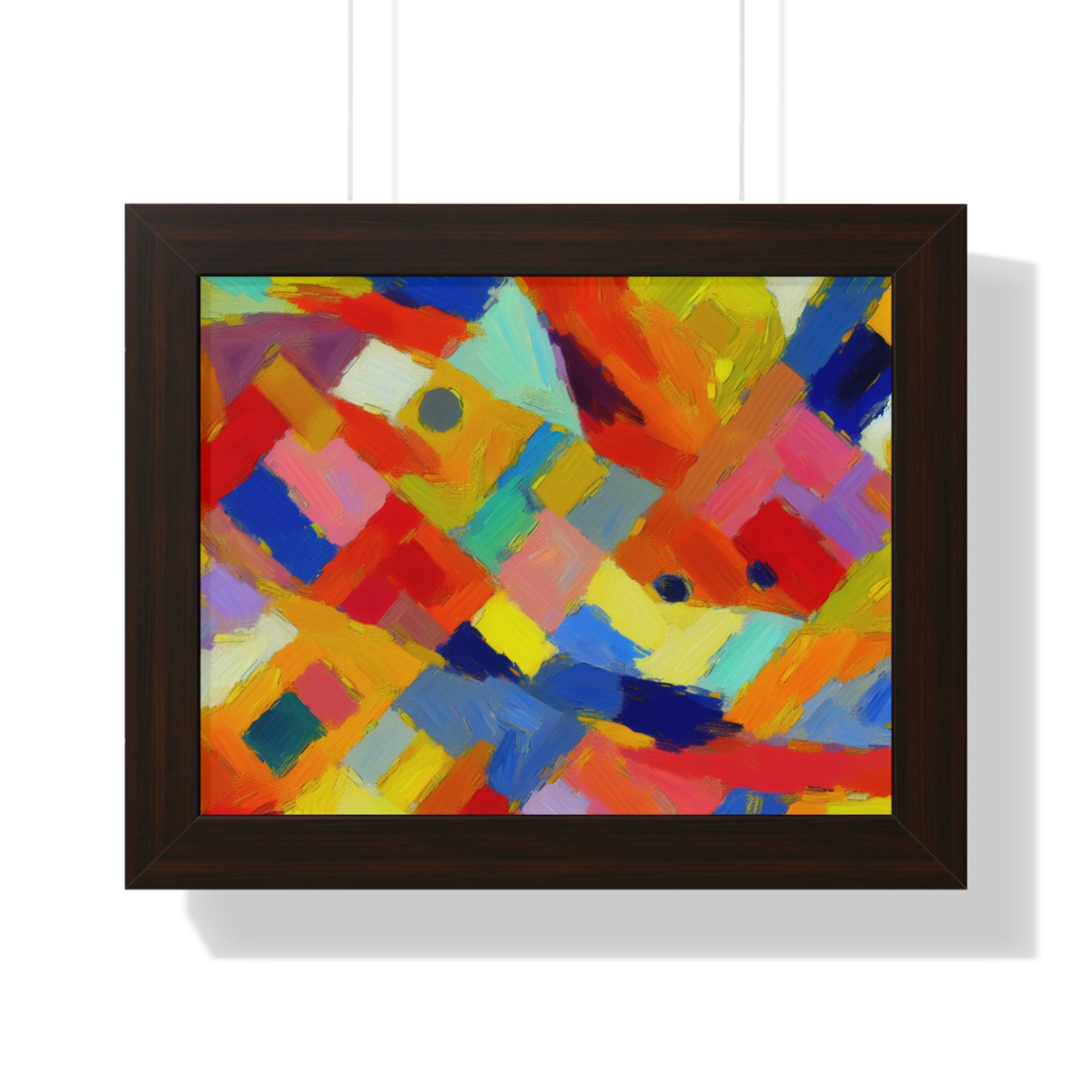 Dynamic Harmony in Color | Framed Print