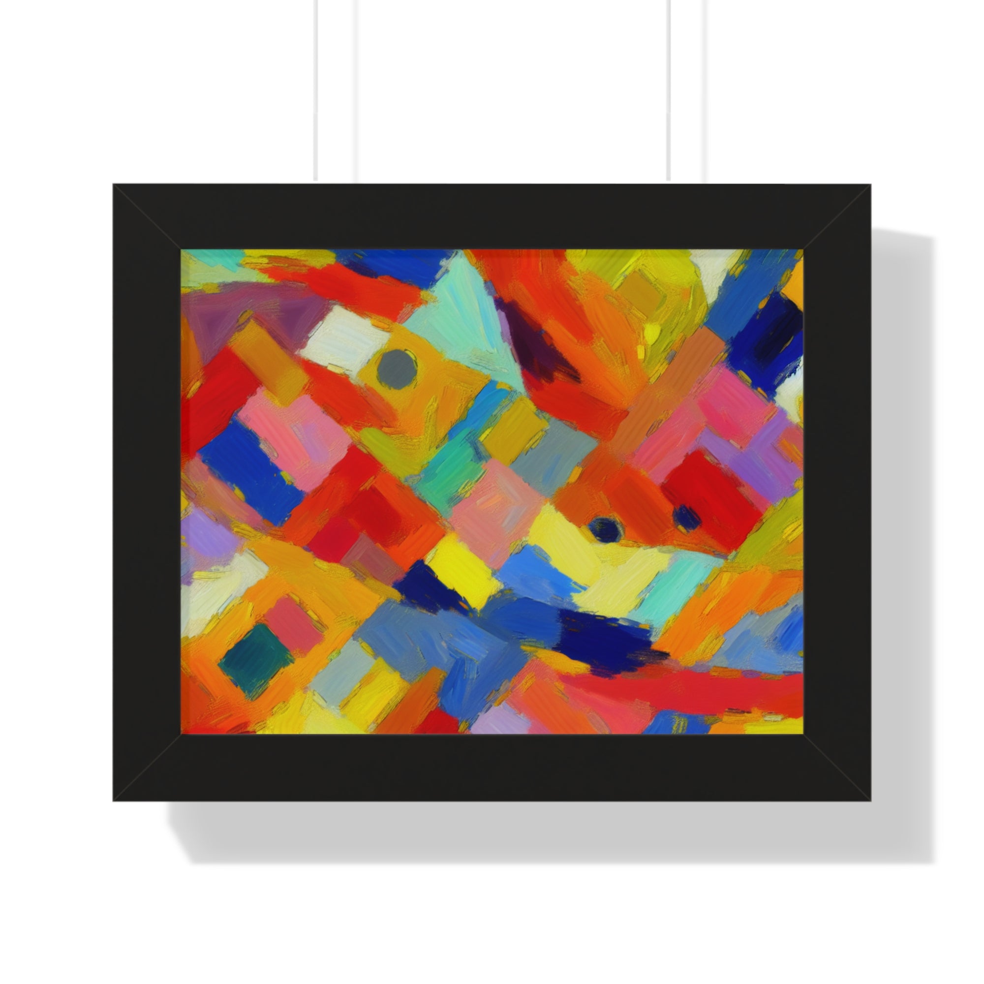 Dynamic Harmony in Color | Framed Print