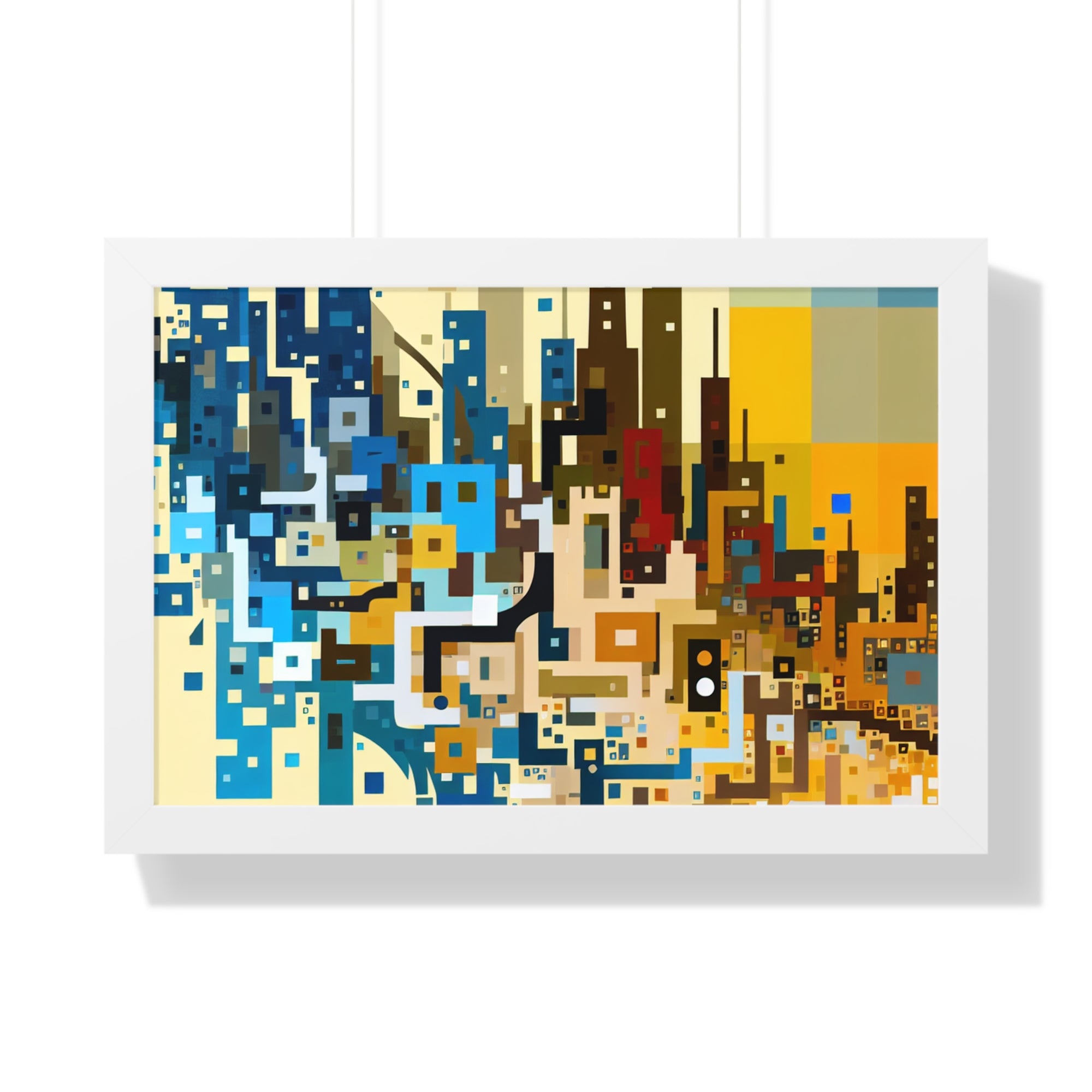 Metro Mirage | Framed Print