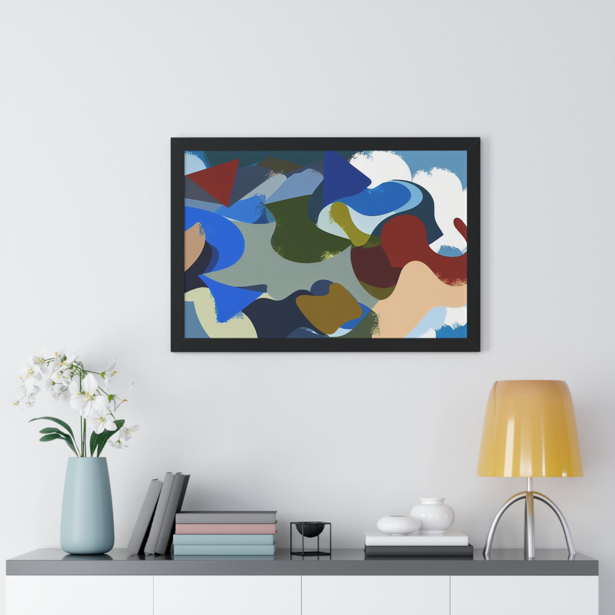 Elysian Echoes of Earth | Framed Print