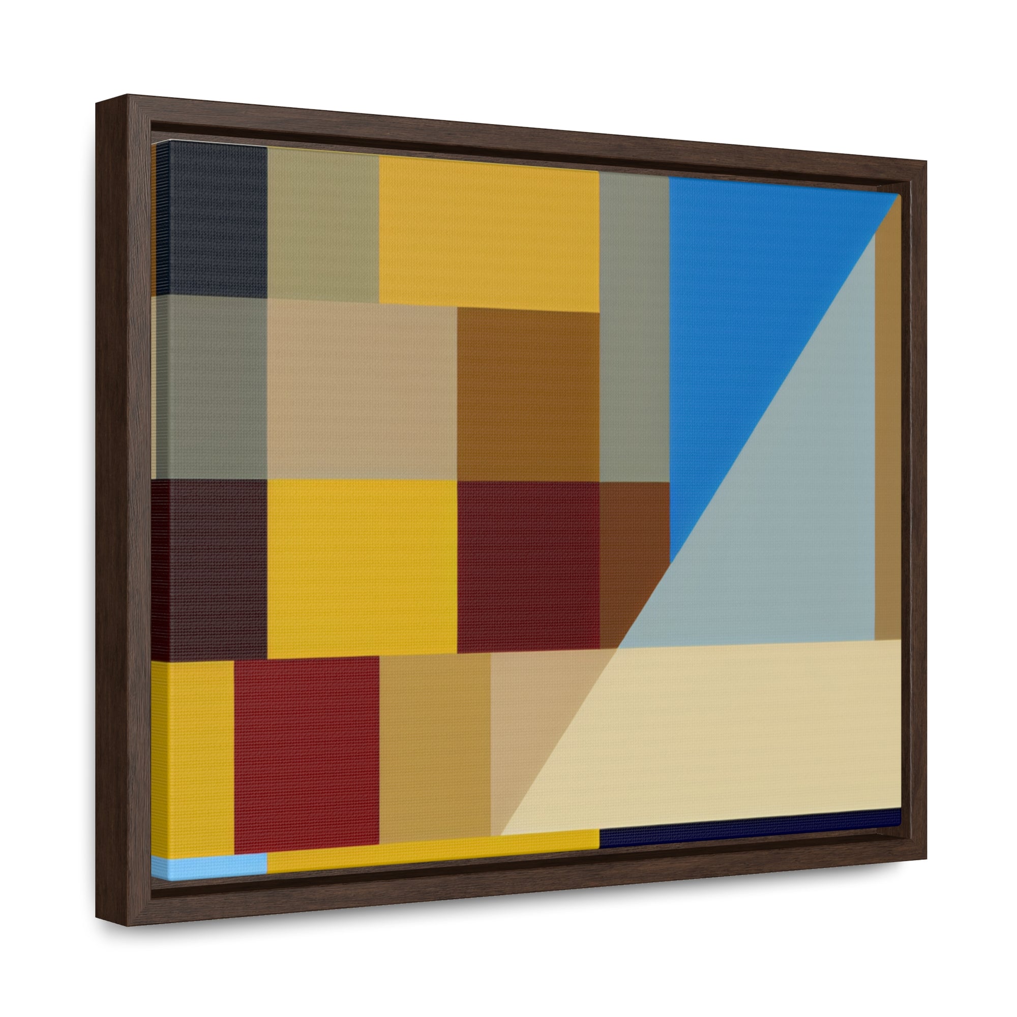 Colorful Geometric Symphony | Framed Canvas