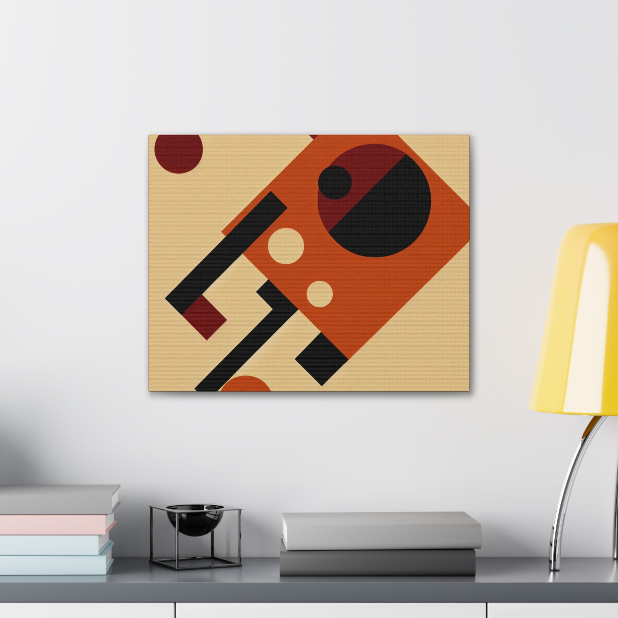 Fiery Harmony of Shapes | Canvas