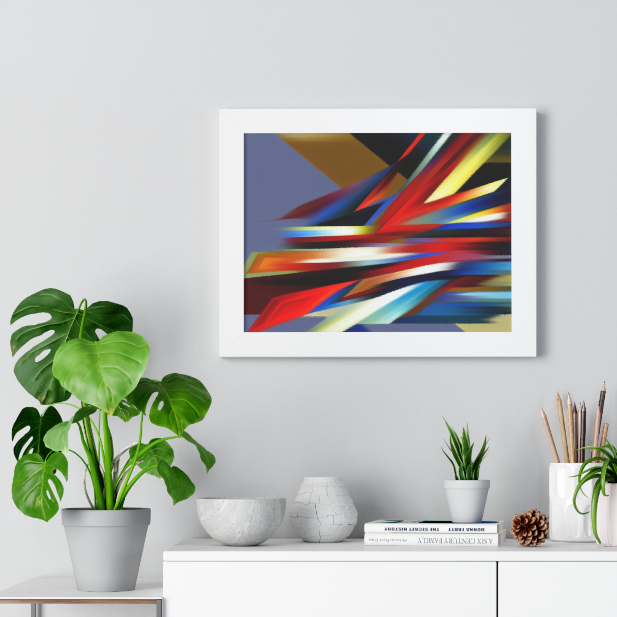 Chaotic Harmony Expressed | Framed Print