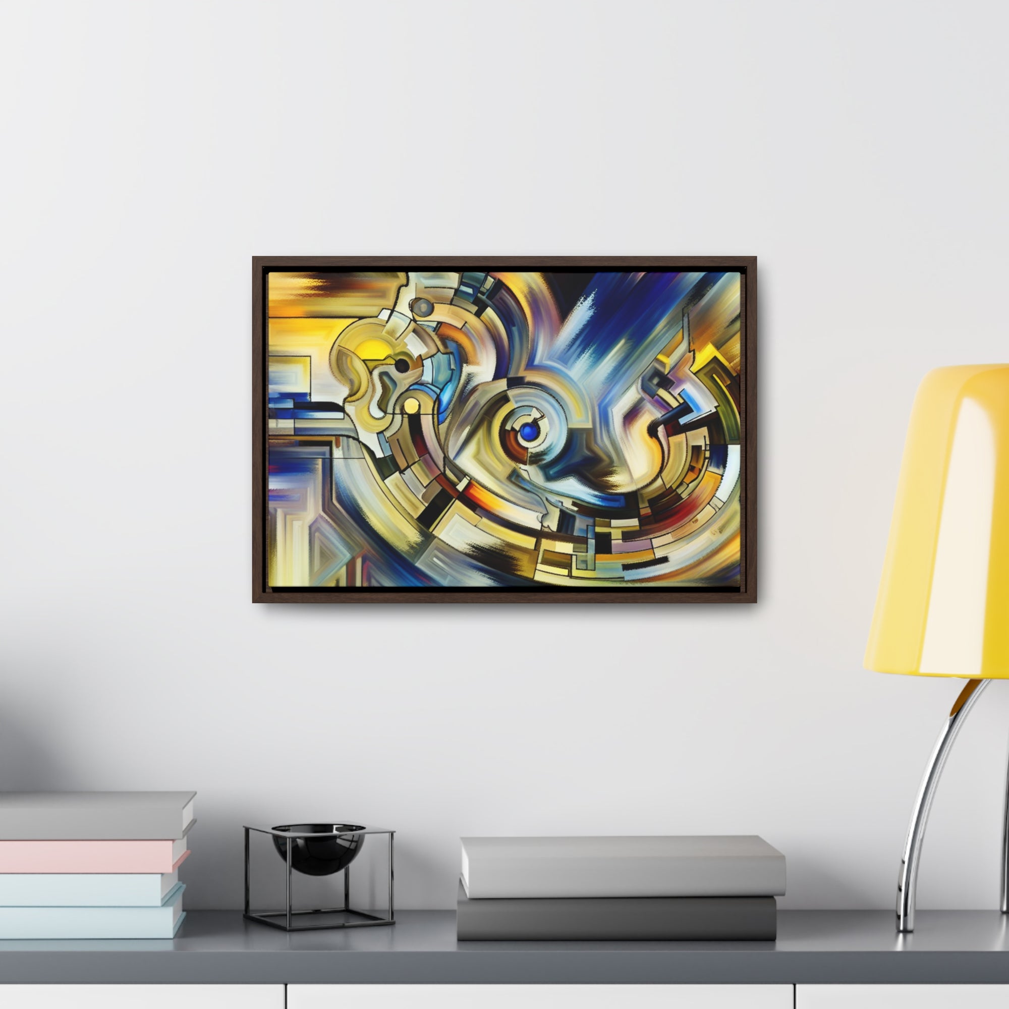 Kinetic Symphony of Chaos | Framed Canvas