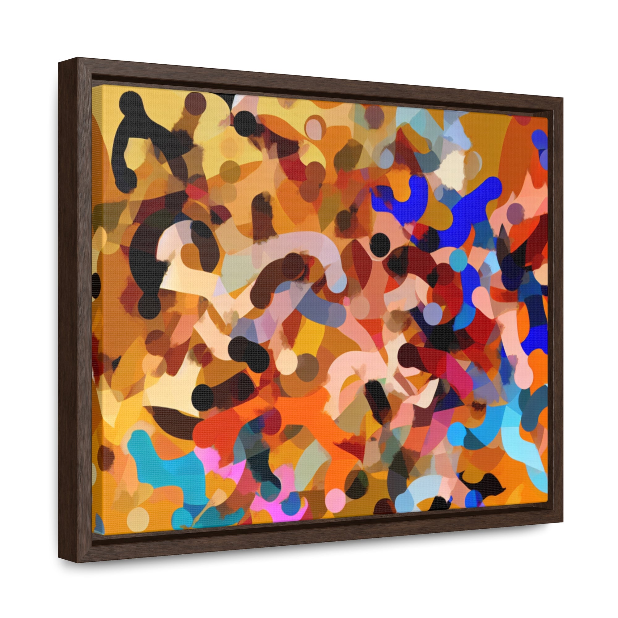 Wild Whispers and Colors | Framed Canvas