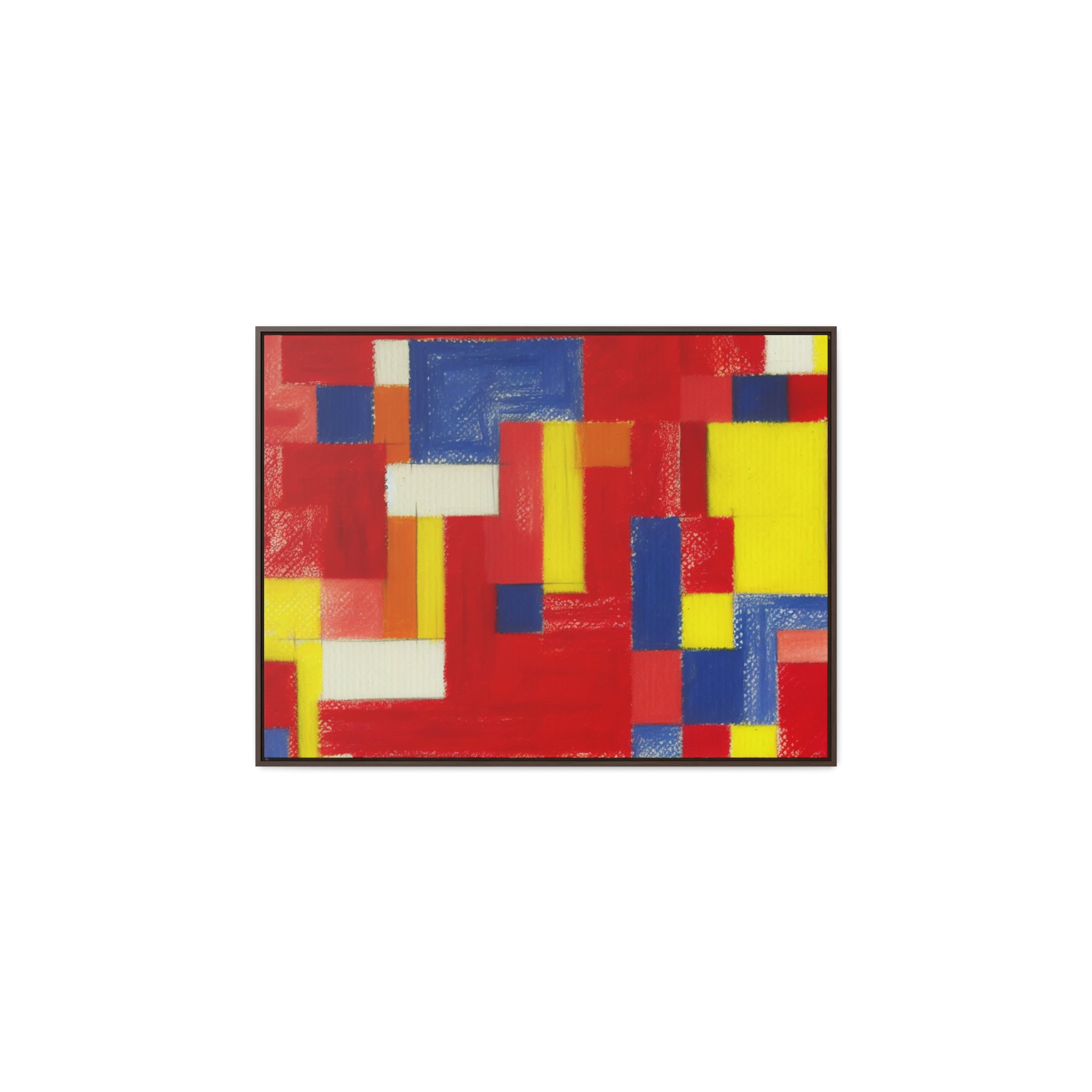 Vibrant Rhythmic Harmony | Framed Canvas