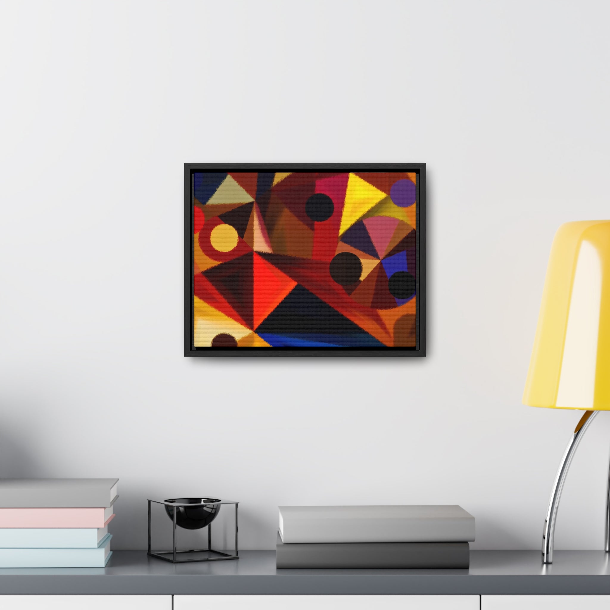 Kaleidoscope of Structure | Framed Canvas