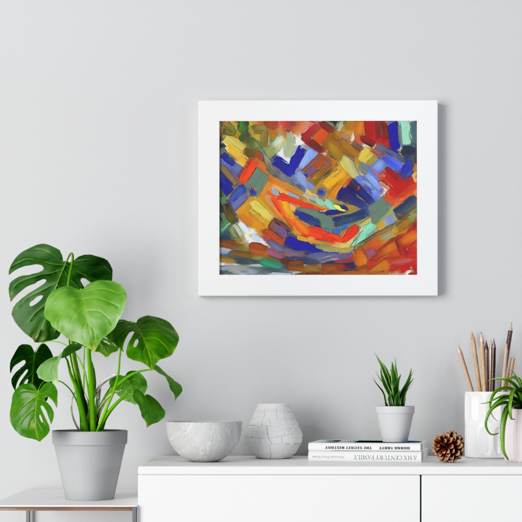 Kaleidoscopic Whirlwind | Framed Print