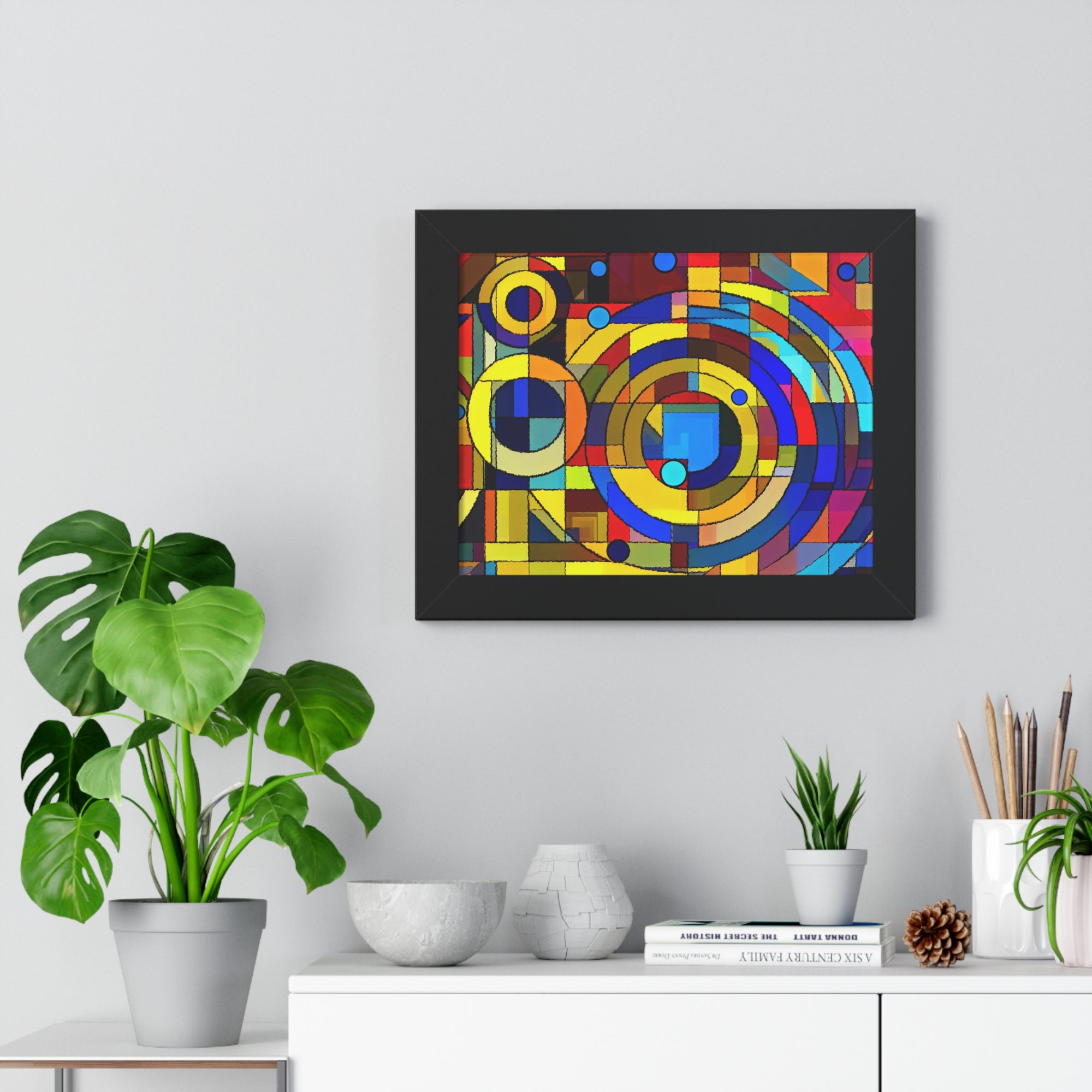 Dynamic Chaos and Harmony | Framed Print