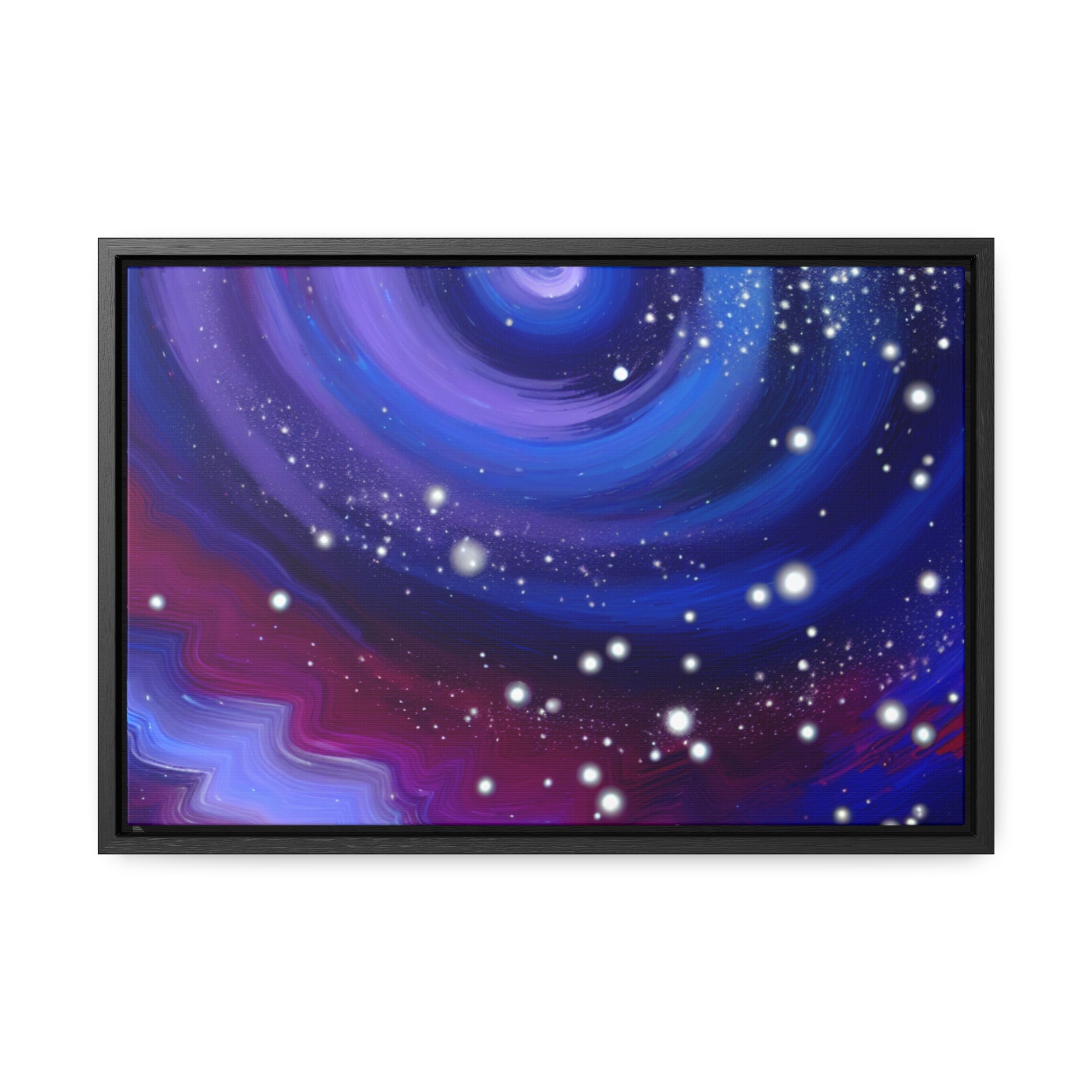 Celestial Whirlwind Dreams | Framed Canvas