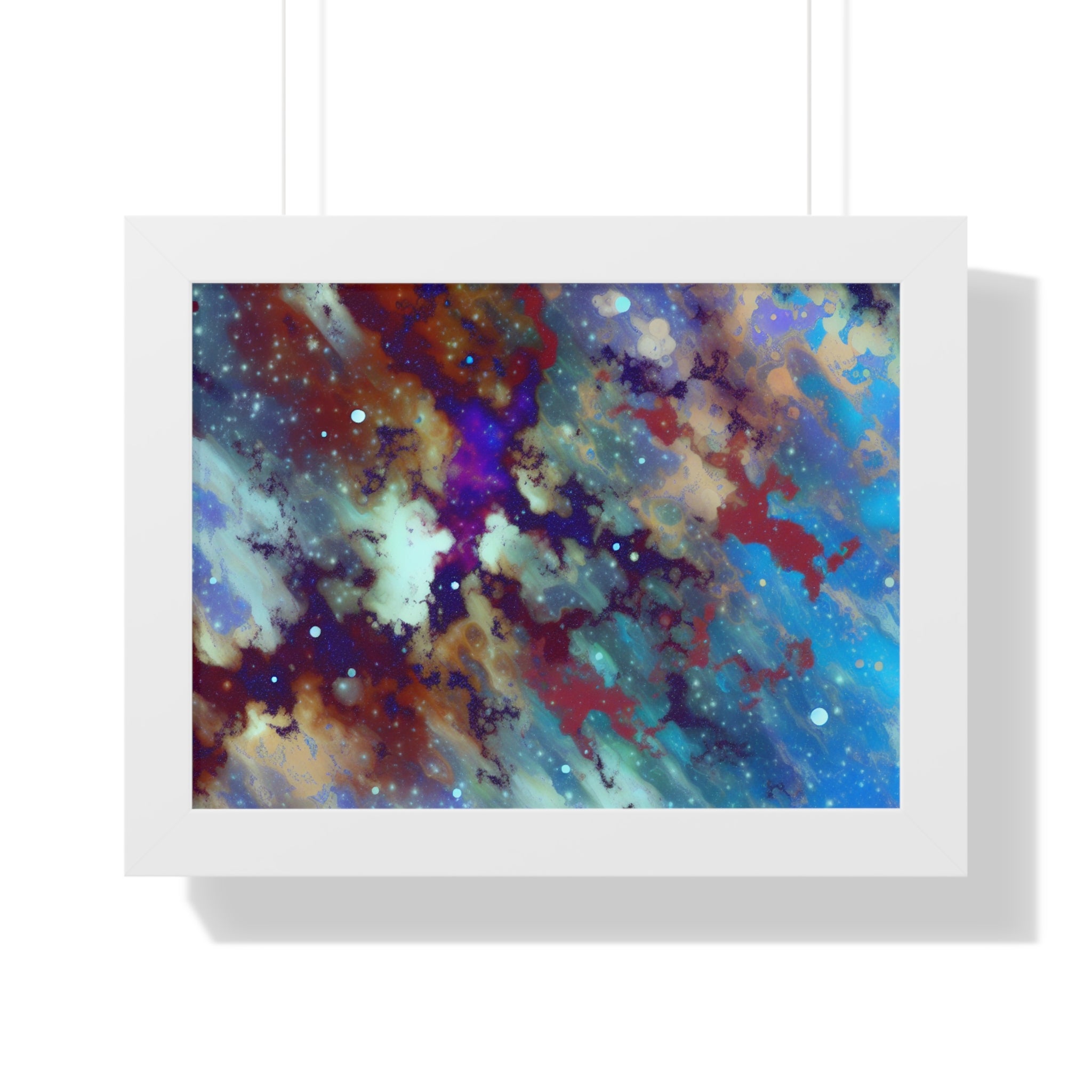 Stellar Whispers and Cosmic Dreams | Framed Print