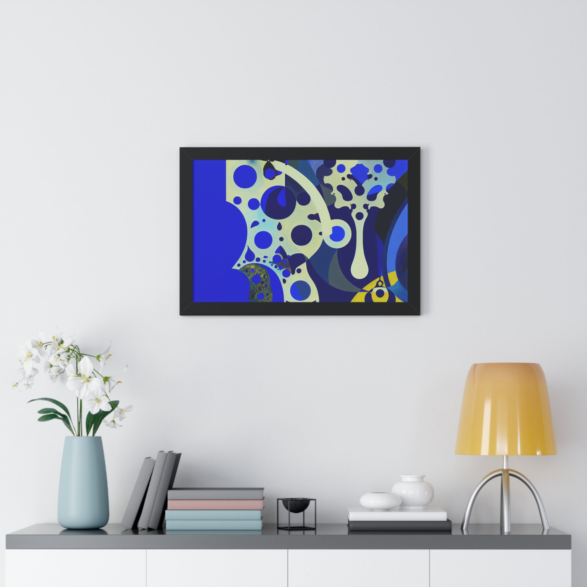 Fluid Dreams and Shadows | Framed Print