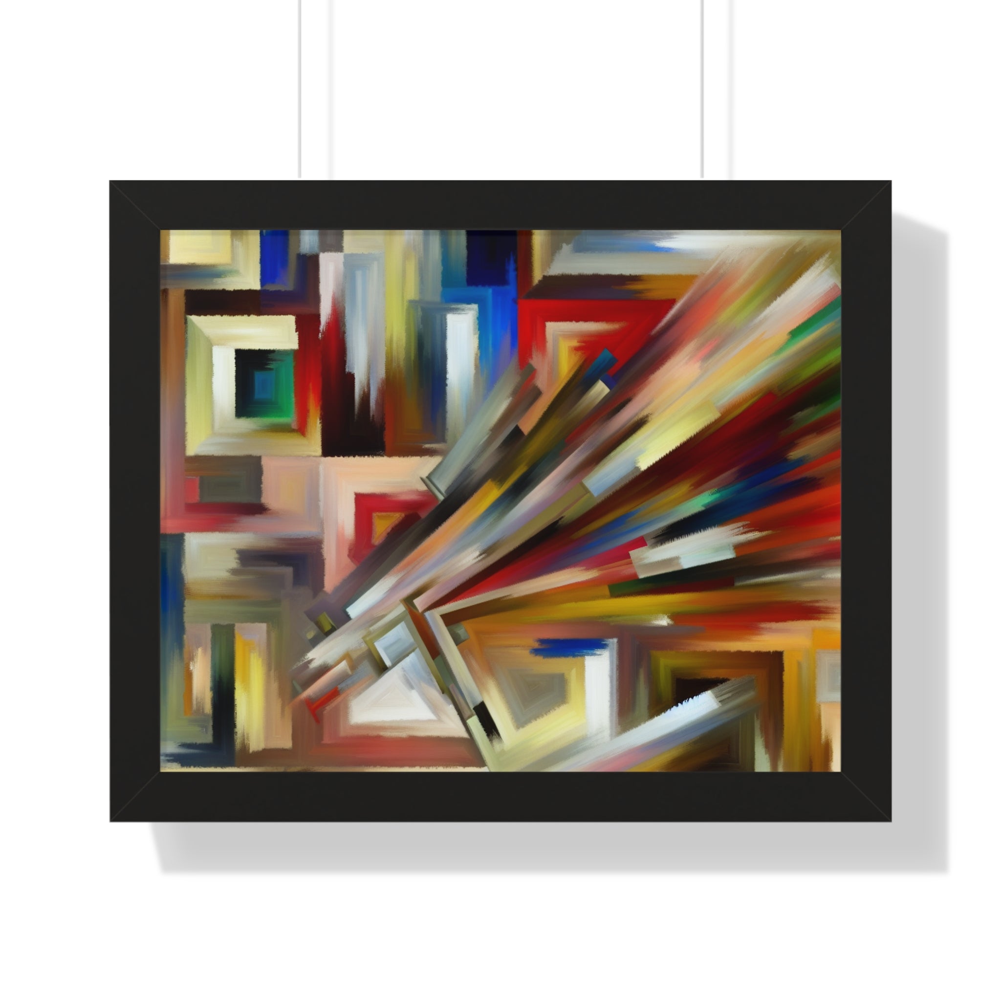 Urban Velocity and Chaos | Framed Print