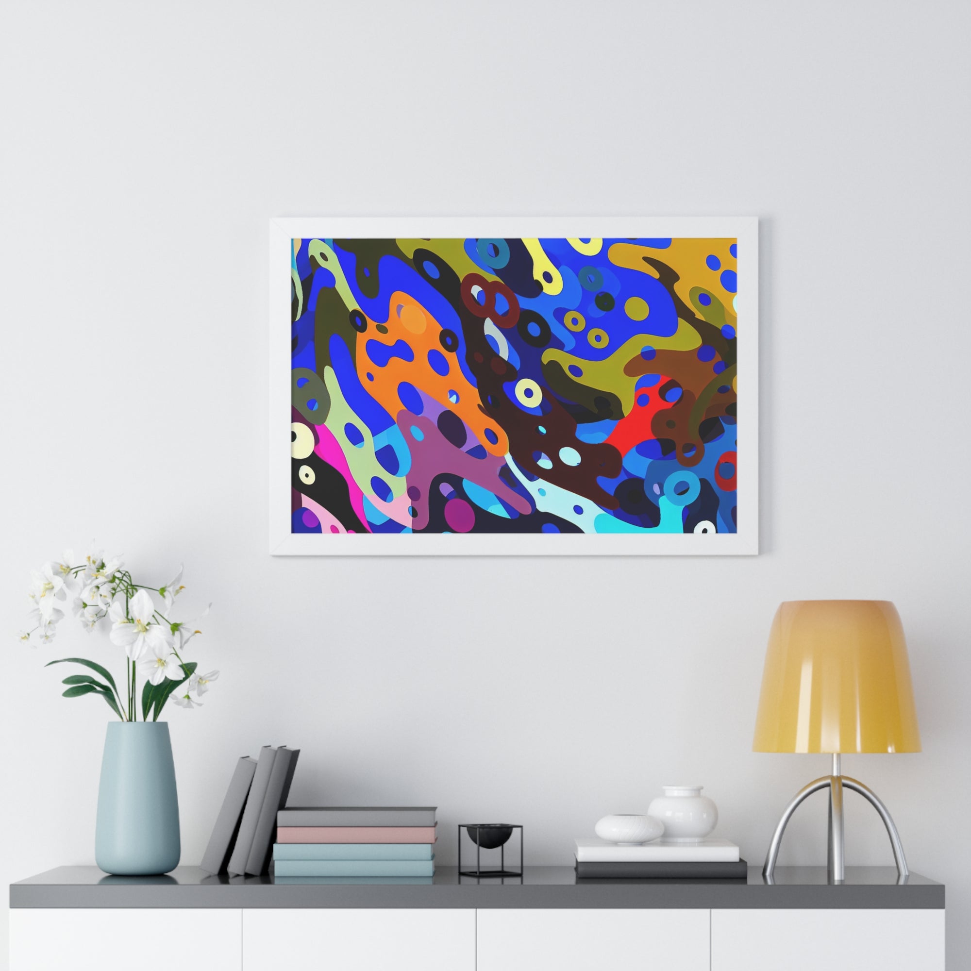 Anime Symphony in Color | Framed Print