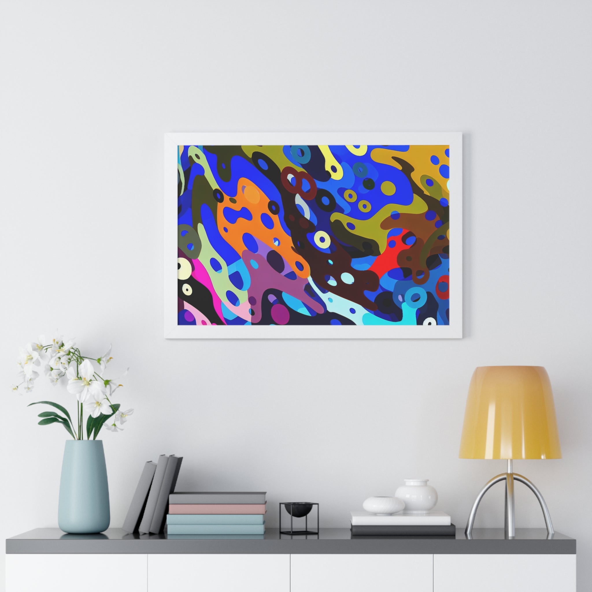 Anime Symphony in Color | Framed Print